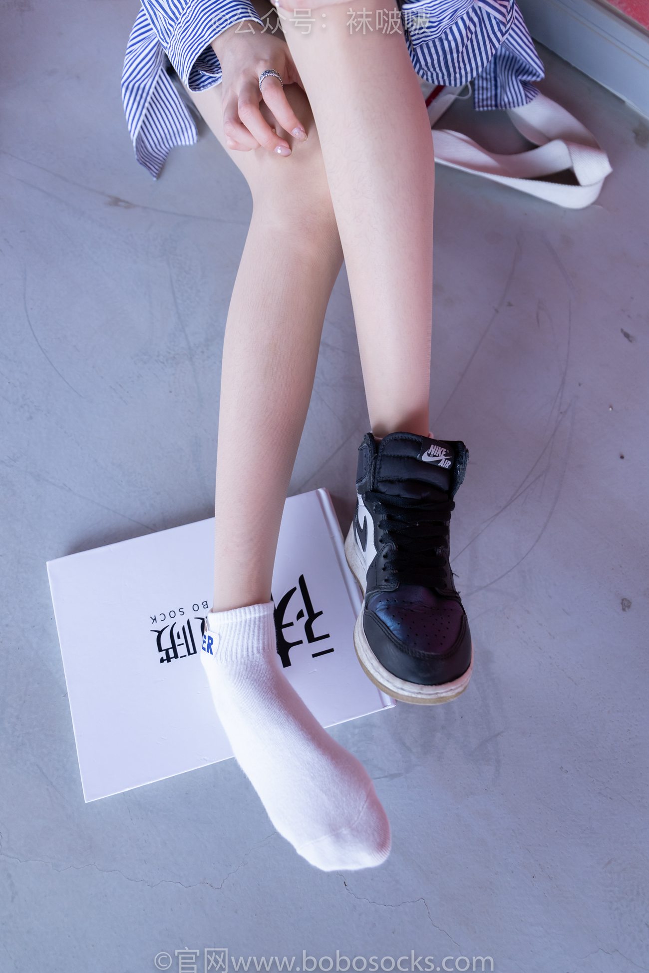 图片[56]-[BoBoSocks袜啵啵]NO.011 稚予-AJ、白色短棉袜、肉丝[139P] – 速更版-美库