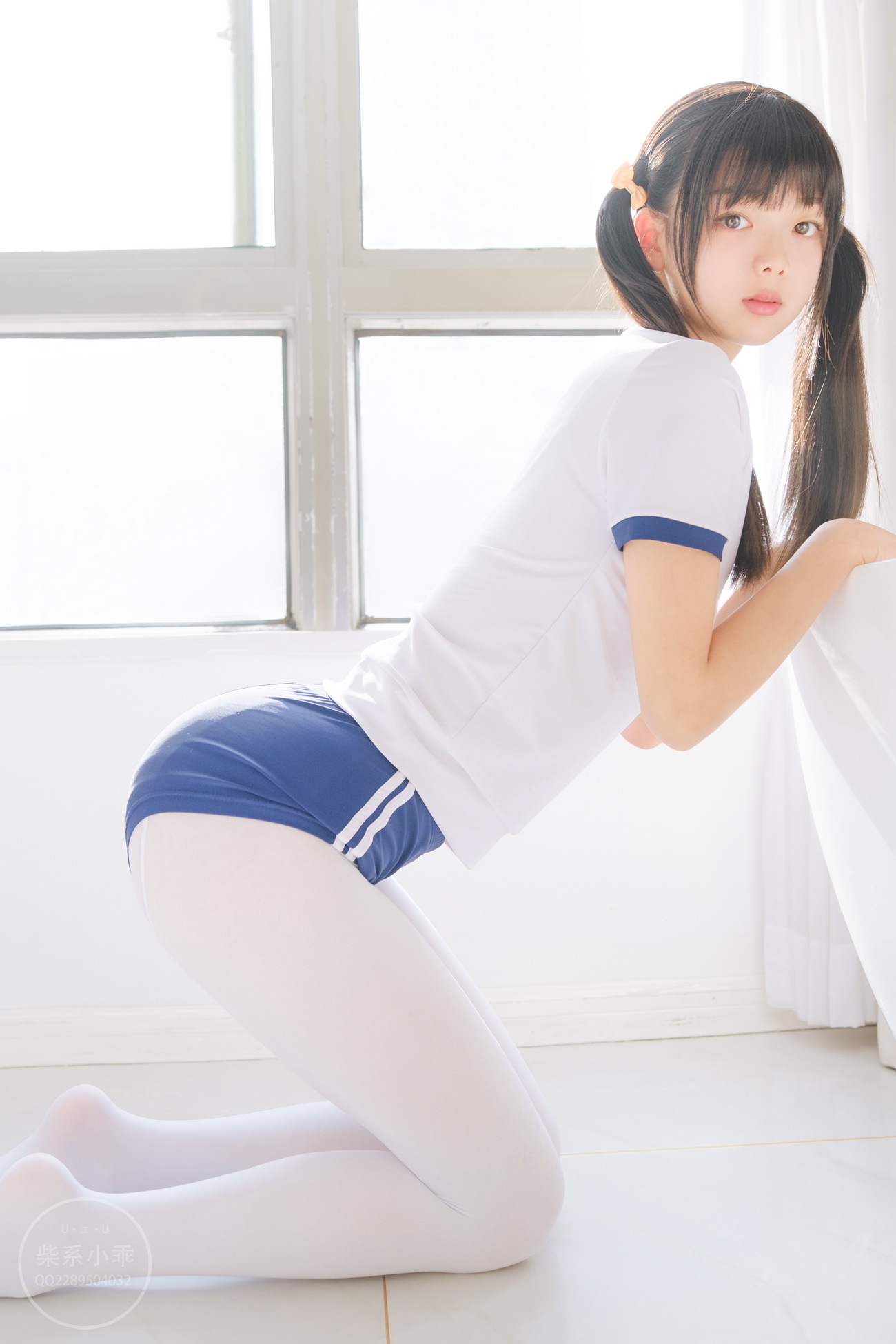 图片[69]-柴系小乖(稚乖画册) – 体操服[70P] – 速更版-美库