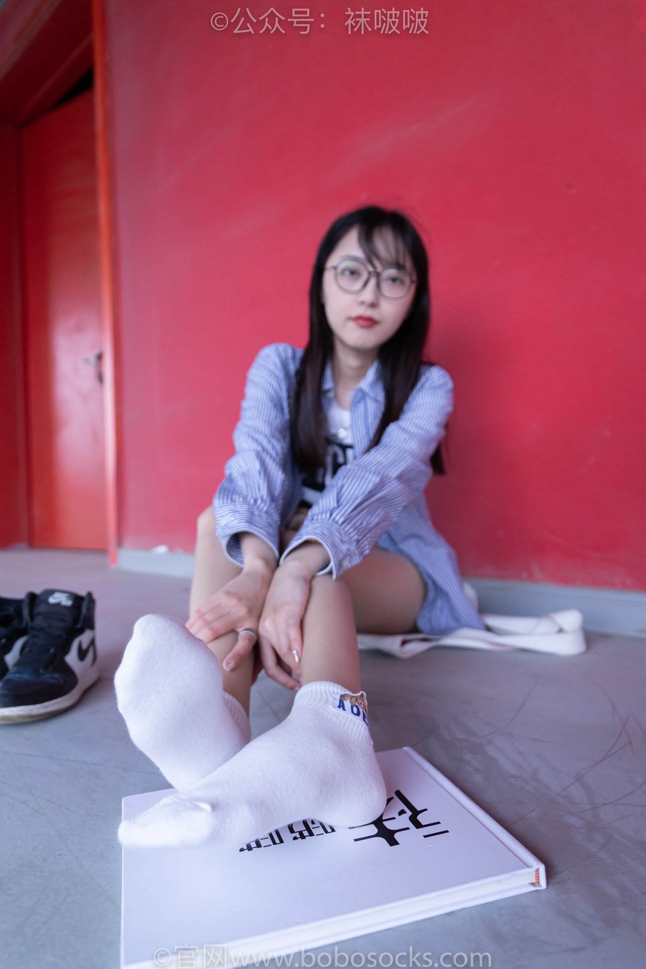 图片[66]-[BoBoSocks袜啵啵]NO.011 稚予-AJ、白色短棉袜、肉丝[139P] – 速更版-美库