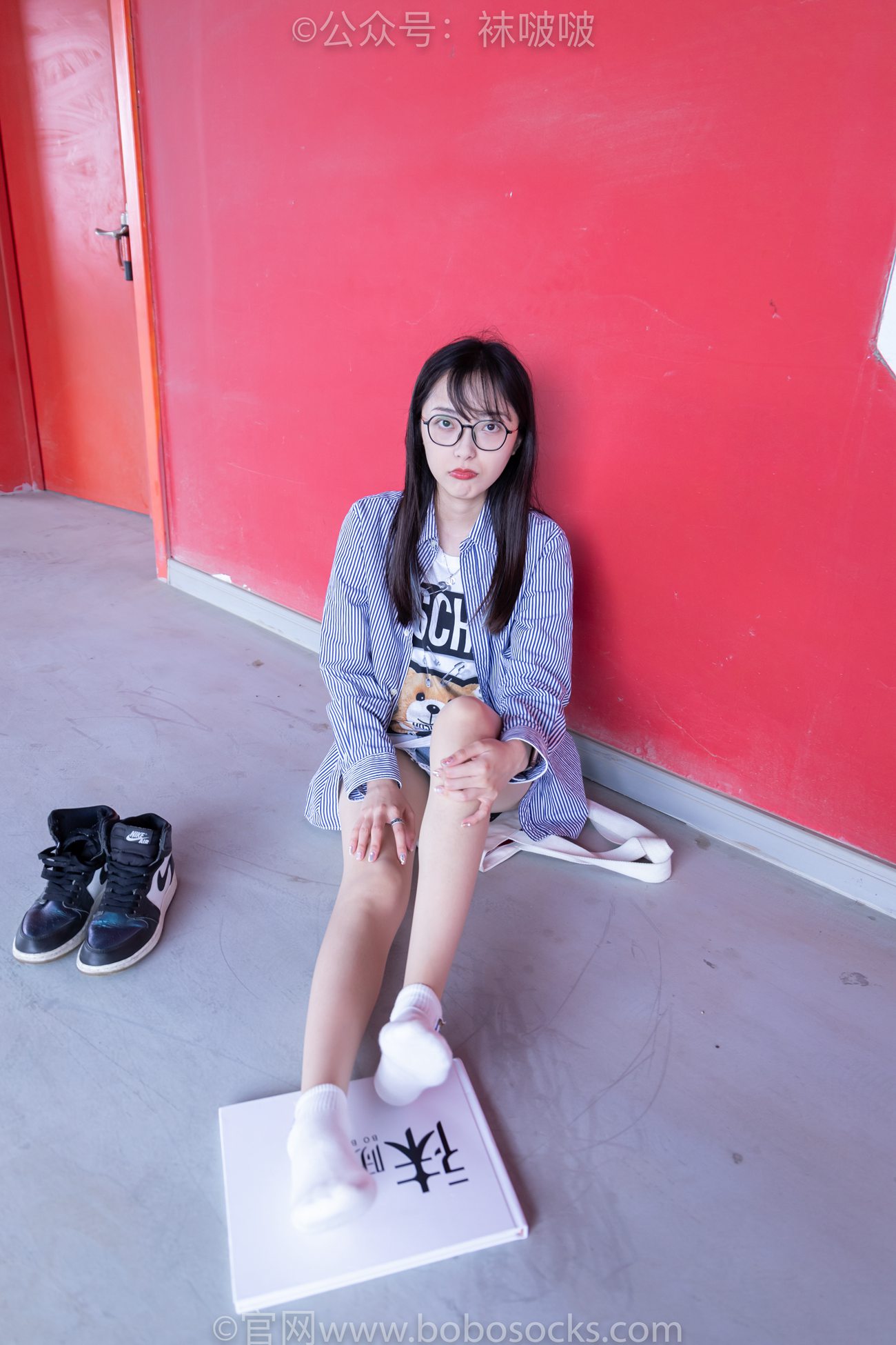 图片[67]-[BoBoSocks袜啵啵]NO.011 稚予-AJ、白色短棉袜、肉丝[139P] – 速更版-美库