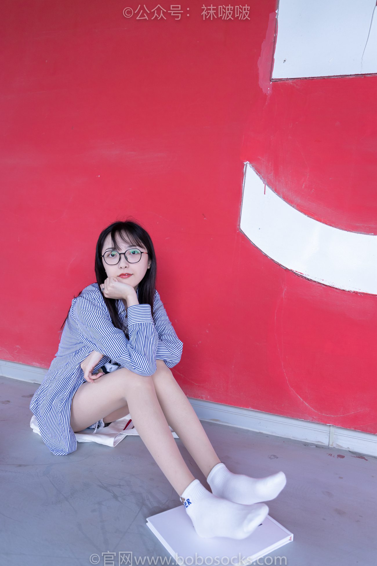 图片[69]-[BoBoSocks袜啵啵]NO.011 稚予-AJ、白色短棉袜、肉丝[139P] – 速更版-美库