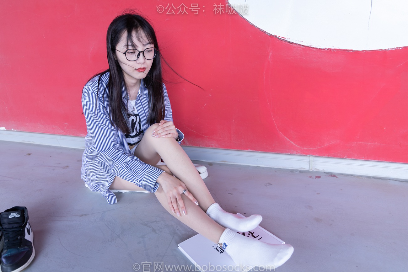 图片[70]-[BoBoSocks袜啵啵]NO.011 稚予-AJ、白色短棉袜、肉丝[139P] – 速更版-美库