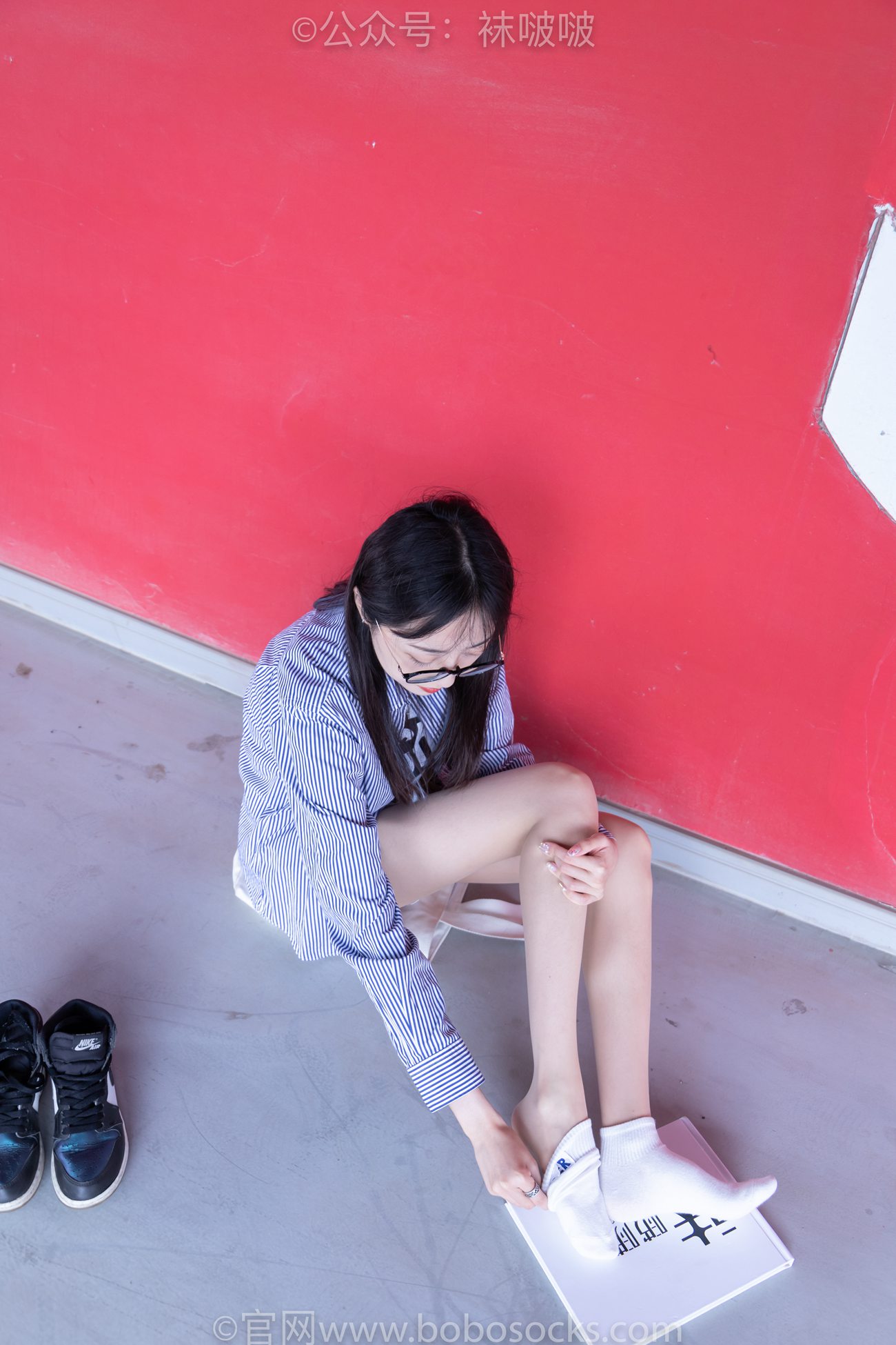 图片[90]-[BoBoSocks袜啵啵]NO.011 稚予-AJ、白色短棉袜、肉丝[139P] – 速更版-美库