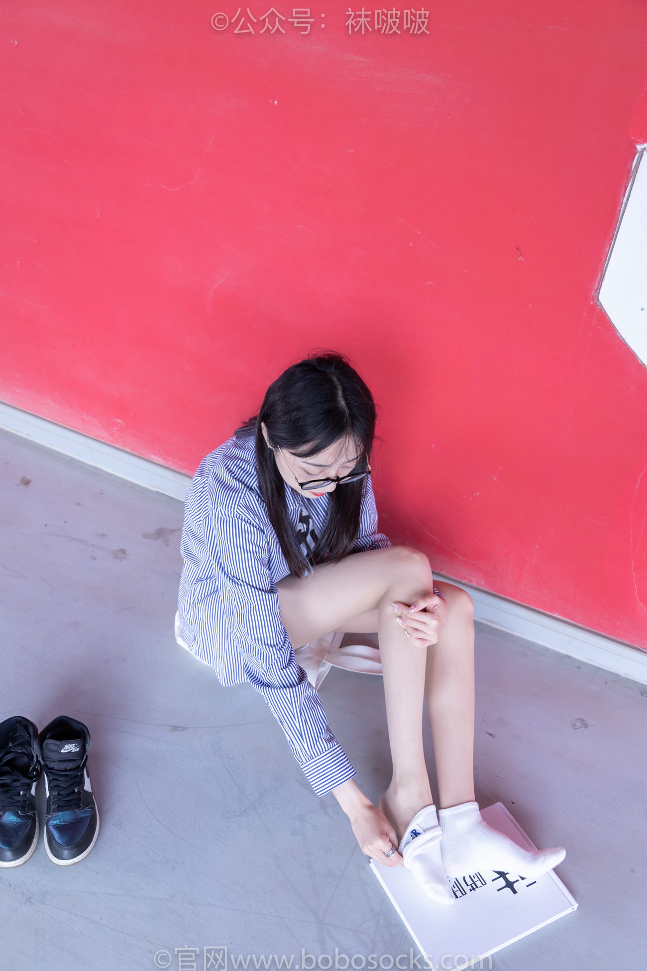 图片[91]-[BoBoSocks袜啵啵]NO.011 稚予-AJ、白色短棉袜、肉丝[139P] – 速更版-美库