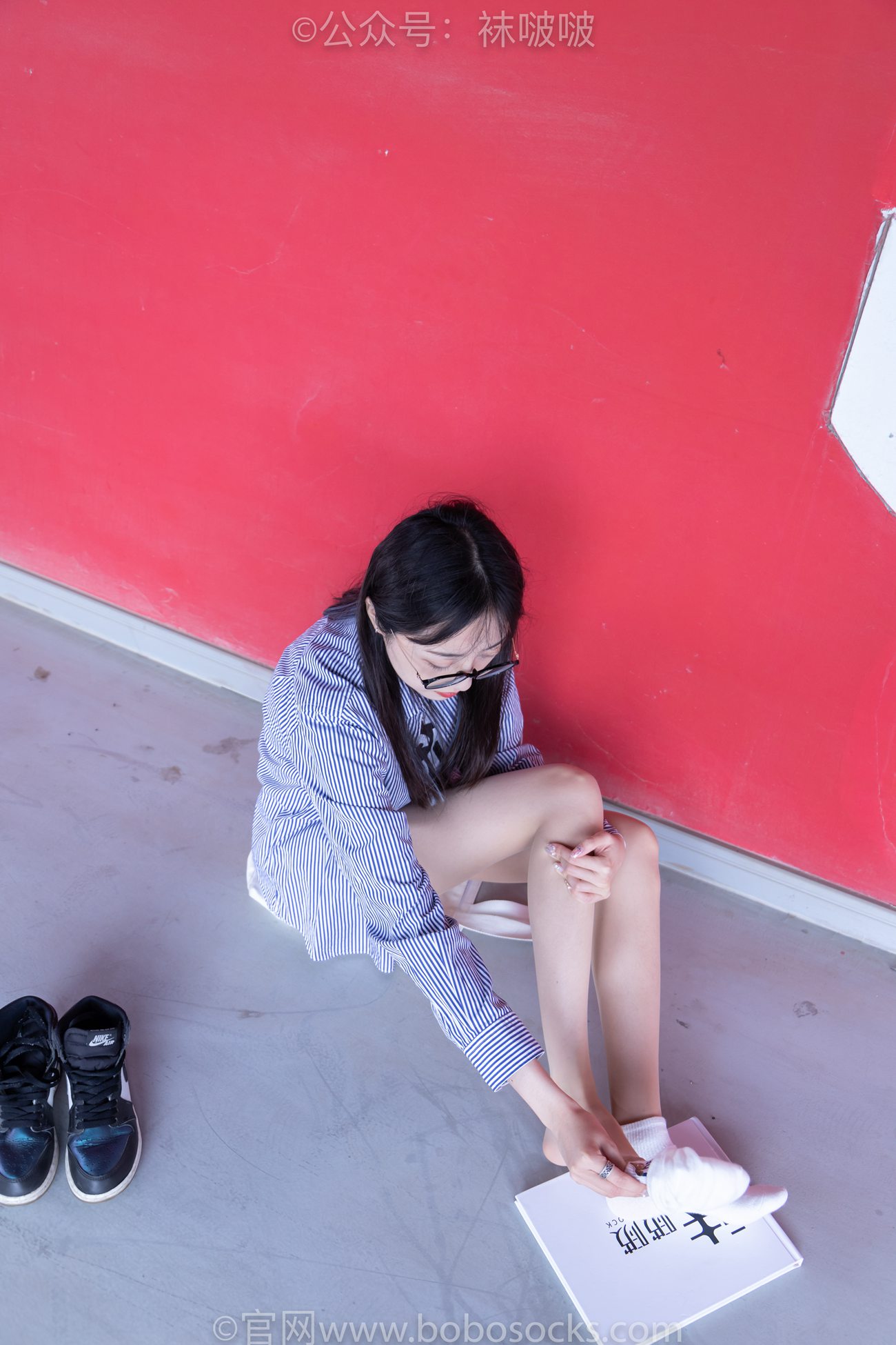 图片[93]-[BoBoSocks袜啵啵]NO.011 稚予-AJ、白色短棉袜、肉丝[139P] – 速更版-美库