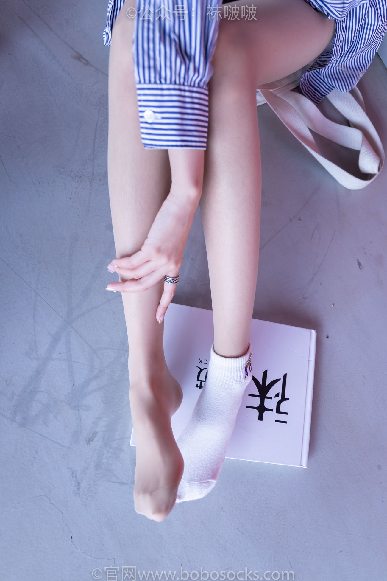 图片[101]-[BoBoSocks袜啵啵]NO.011 稚予-AJ、白色短棉袜、肉丝[139P] – 速更版-美库