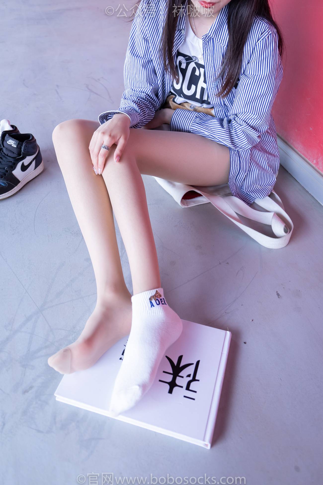 图片[105]-[BoBoSocks袜啵啵]NO.011 稚予-AJ、白色短棉袜、肉丝[139P] – 速更版-美库