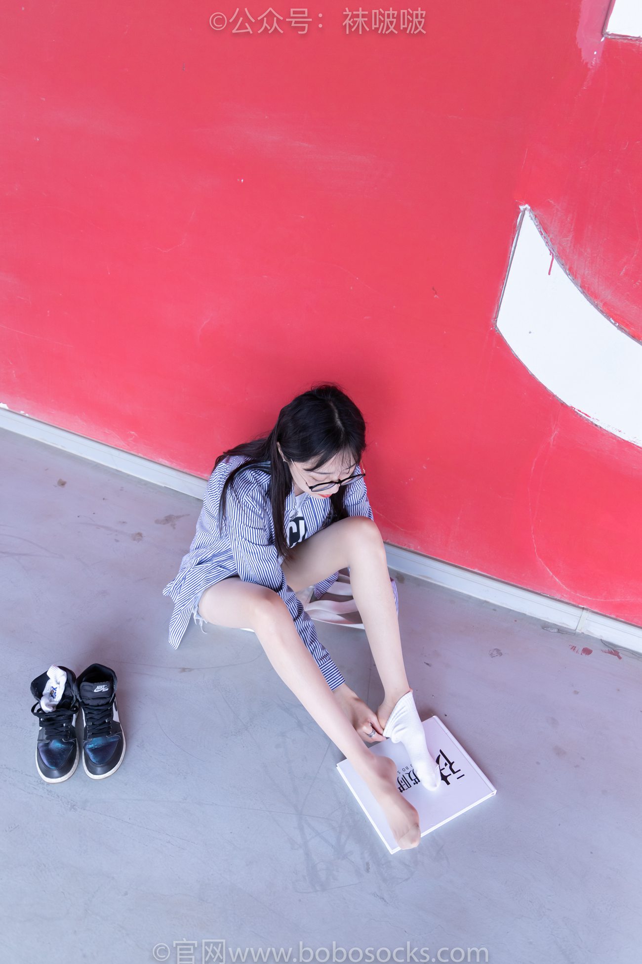 图片[106]-[BoBoSocks袜啵啵]NO.011 稚予-AJ、白色短棉袜、肉丝[139P] – 速更版-美库