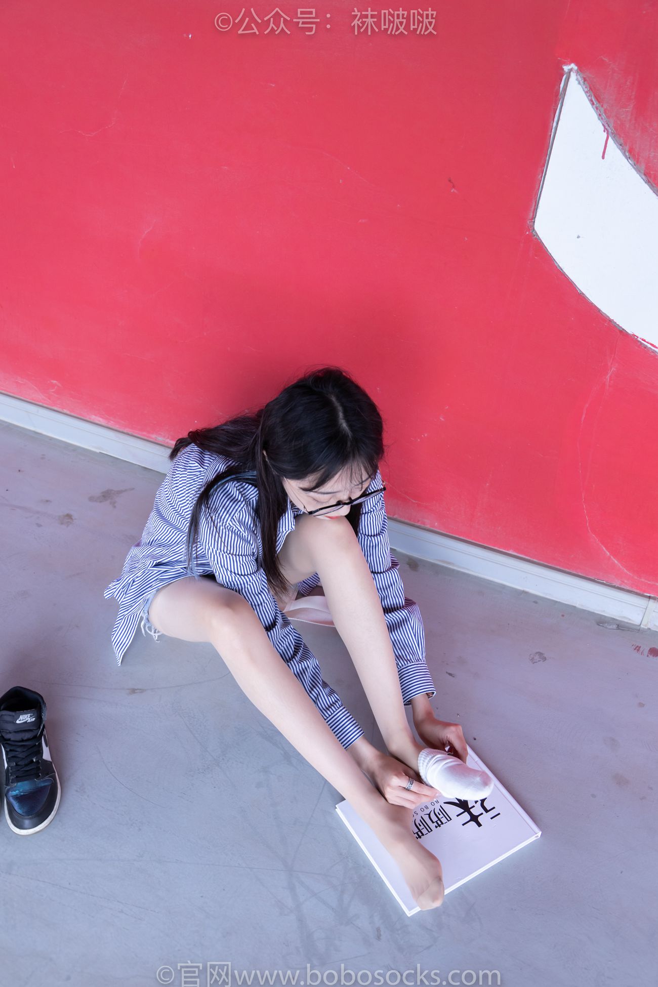 图片[108]-[BoBoSocks袜啵啵]NO.011 稚予-AJ、白色短棉袜、肉丝[139P] – 速更版-美库