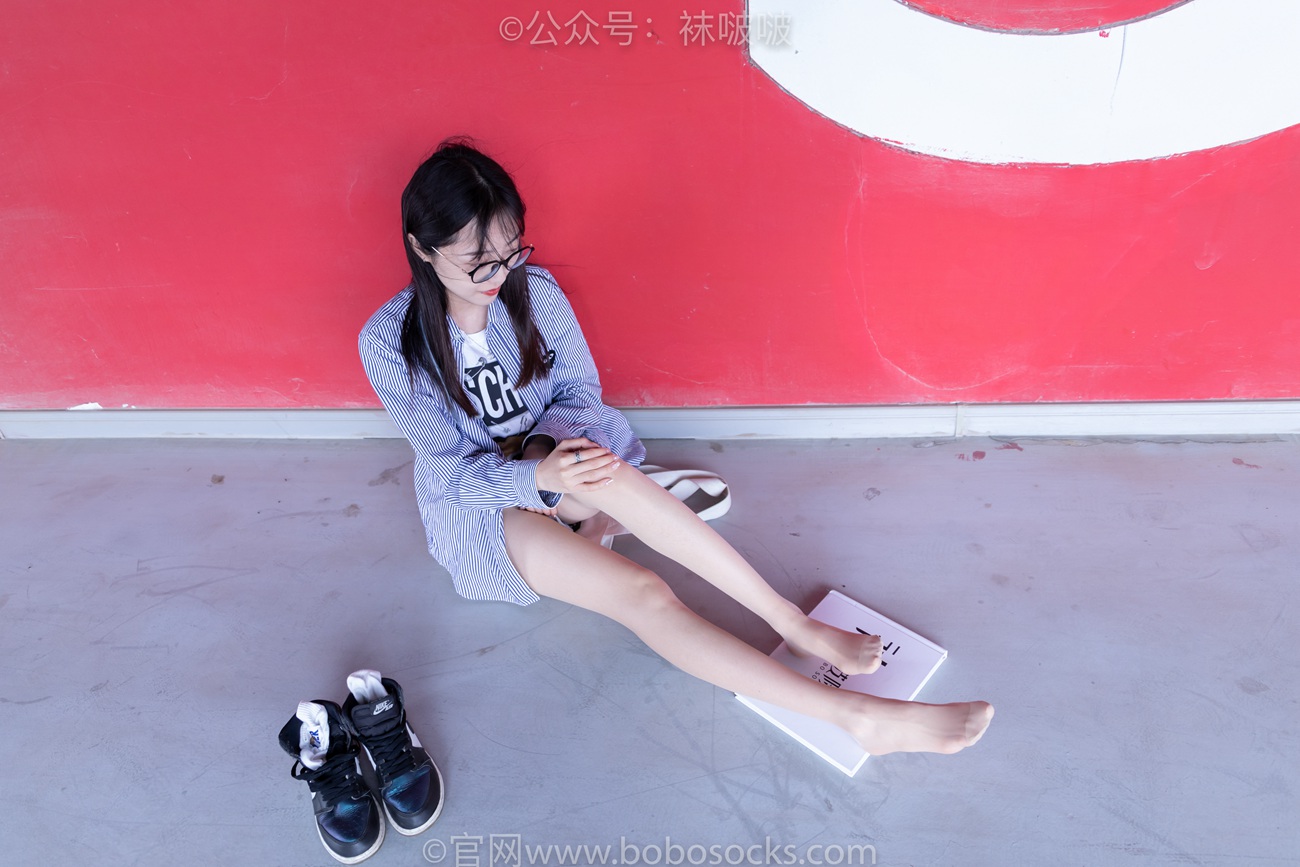 图片[124]-[BoBoSocks袜啵啵]NO.011 稚予-AJ、白色短棉袜、肉丝[139P] – 速更版-美库