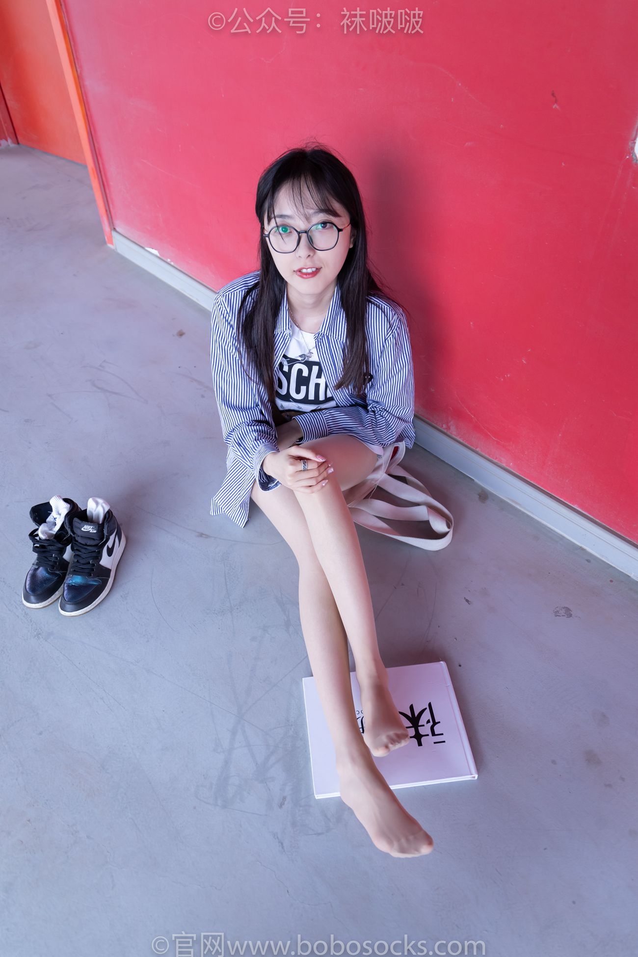 图片[125]-[BoBoSocks袜啵啵]NO.011 稚予-AJ、白色短棉袜、肉丝[139P] – 速更版-美库