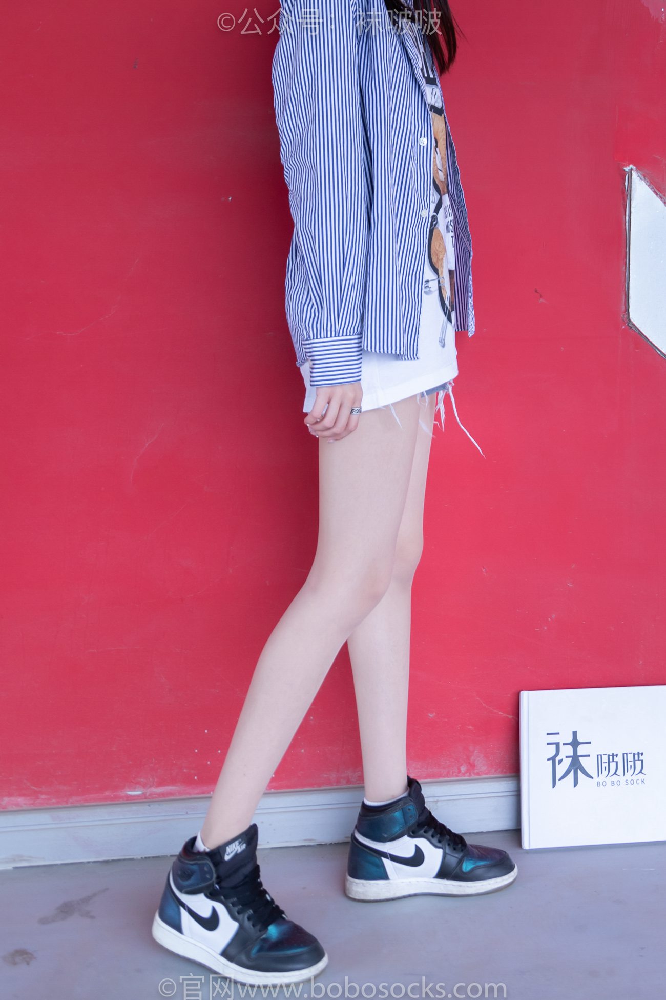 图片[139]-[BoBoSocks袜啵啵]NO.011 稚予-AJ、白色短棉袜、肉丝[139P] – 速更版-美库