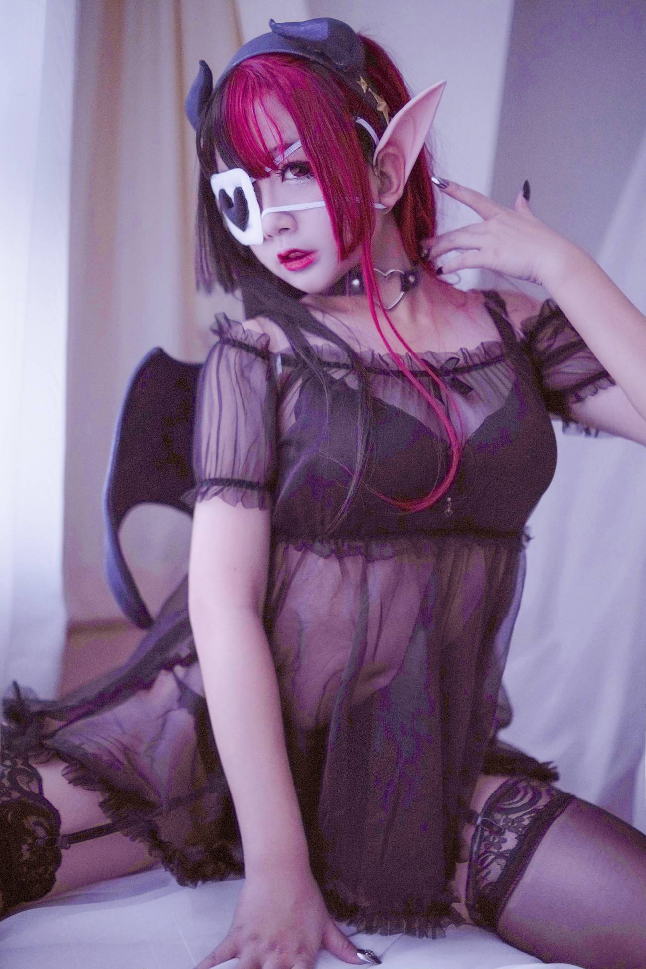 图片[32]-日奈娇 – 红色使魔[37P] – 速更版-美库