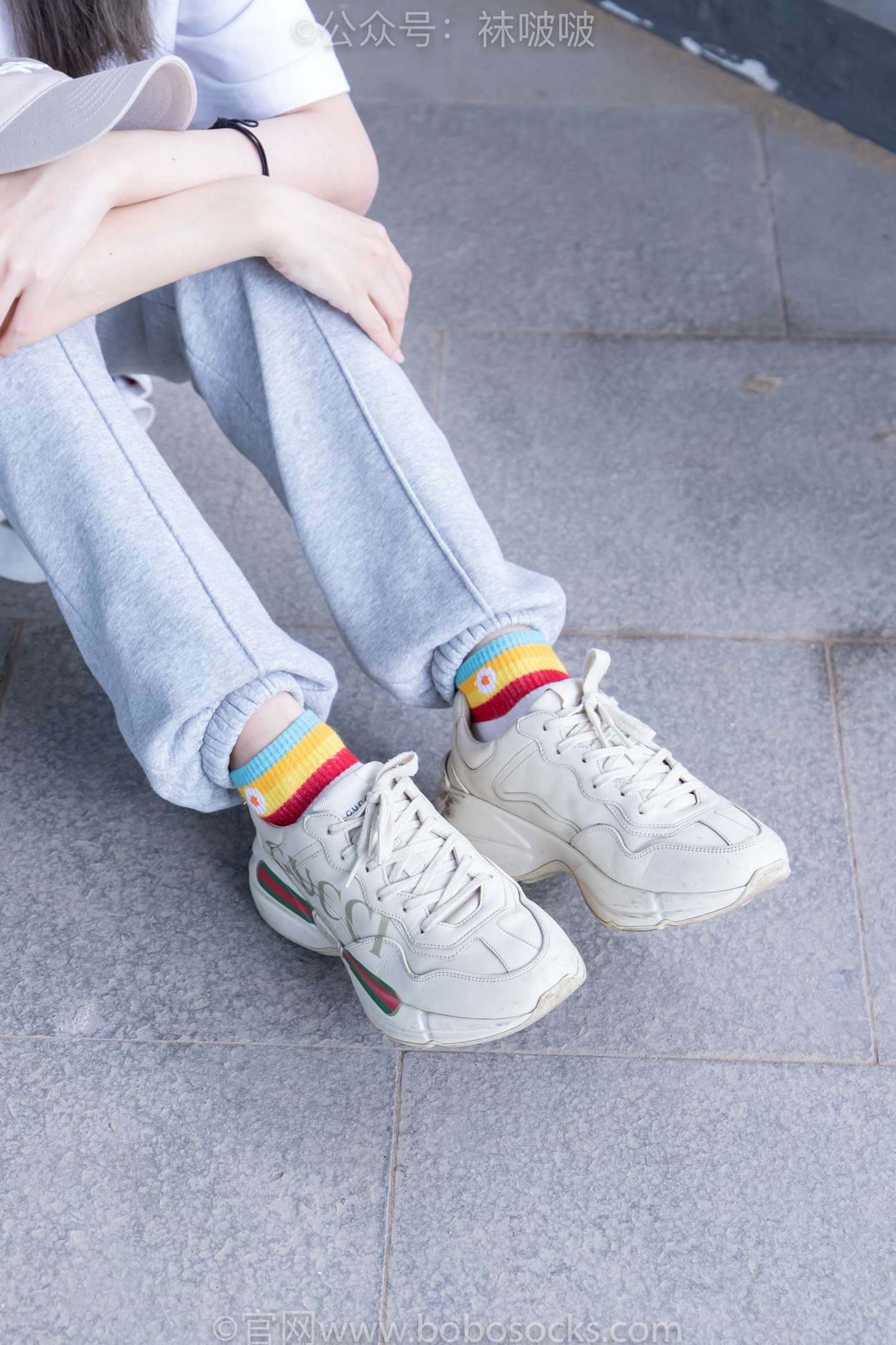 图片[30]-[BoBoSocks袜啵啵]NO.012 泡芙-运动鞋、白棉袜、裸足[132P] – 速更版-美库