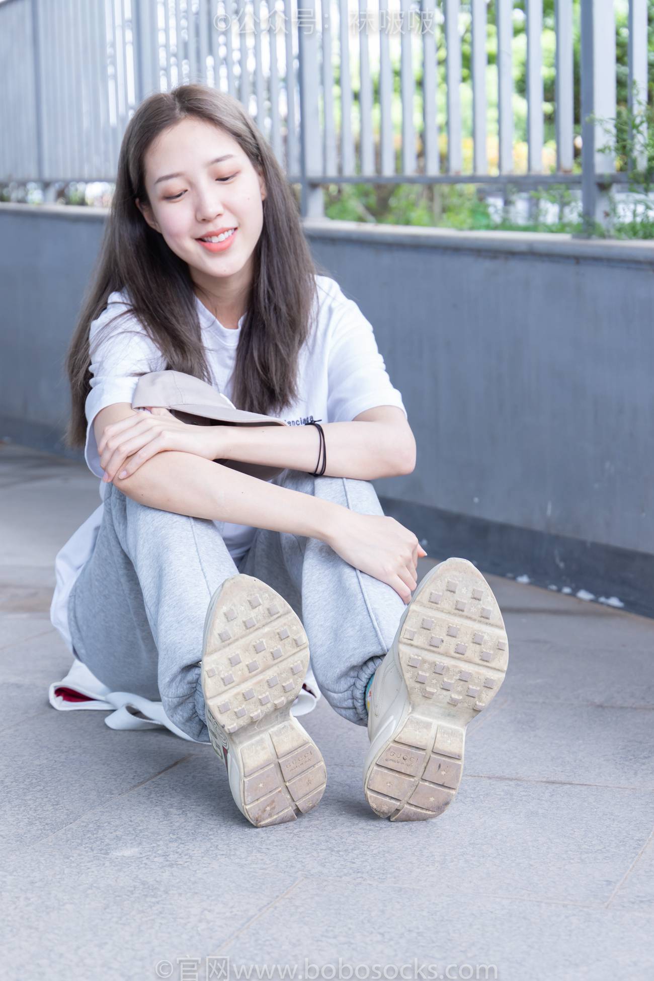 图片[35]-[BoBoSocks袜啵啵]NO.012 泡芙-运动鞋、白棉袜、裸足[132P] – 速更版-美库