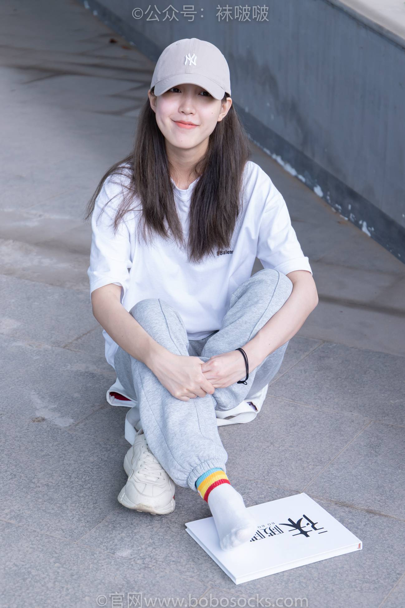 图片[50]-[BoBoSocks袜啵啵]NO.012 泡芙-运动鞋、白棉袜、裸足[132P] – 速更版-美库