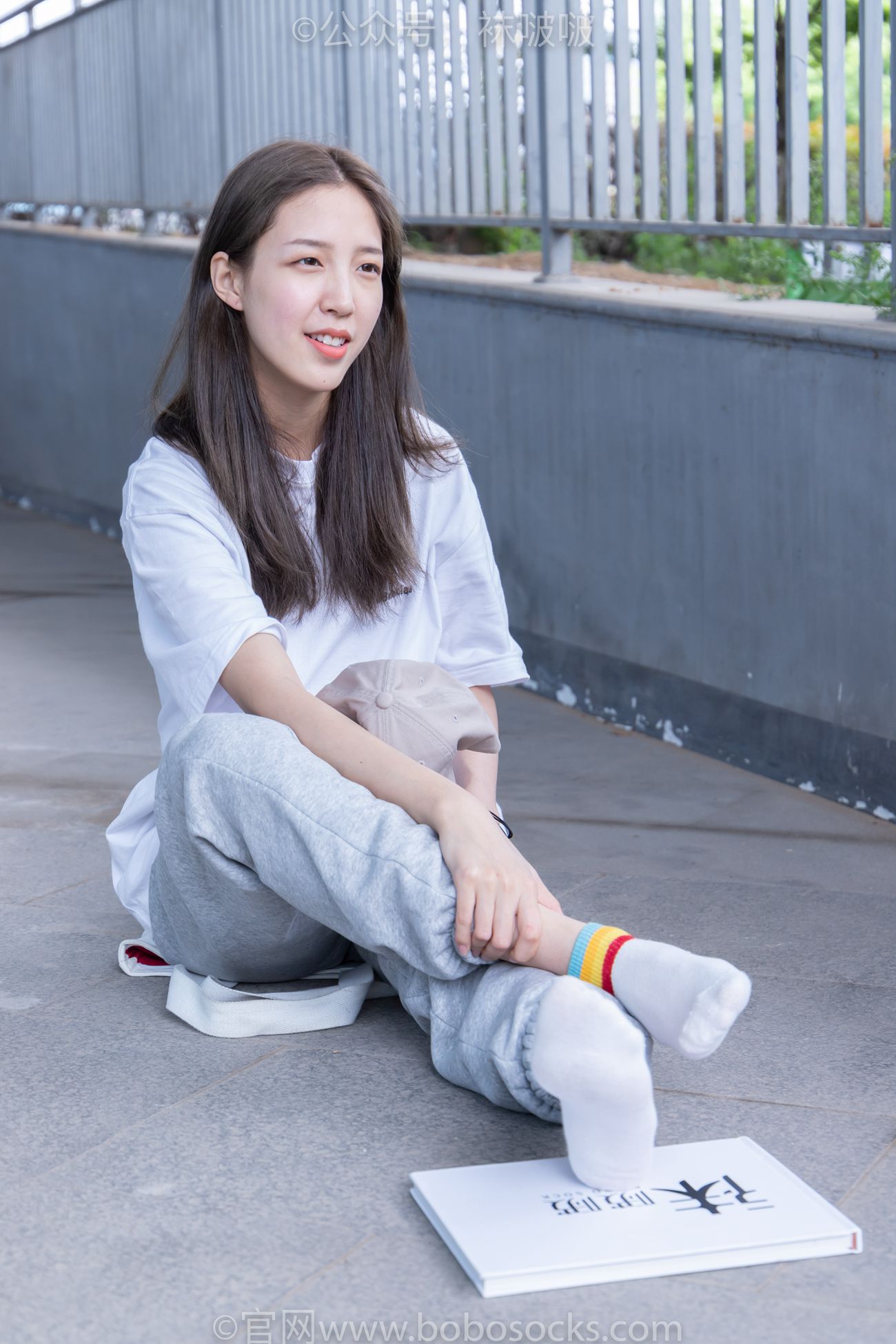 图片[77]-[BoBoSocks袜啵啵]NO.012 泡芙-运动鞋、白棉袜、裸足[132P] – 速更版-美库