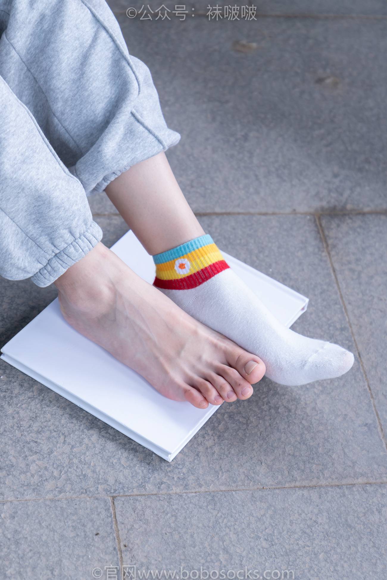 图片[85]-[BoBoSocks袜啵啵]NO.012 泡芙-运动鞋、白棉袜、裸足[132P] – 速更版-美库