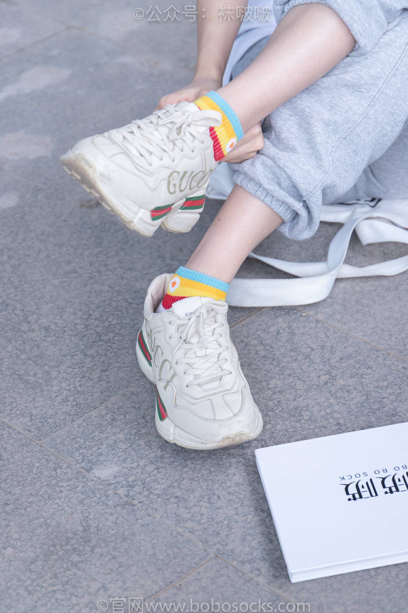 图片[127]-[BoBoSocks袜啵啵]NO.012 泡芙-运动鞋、白棉袜、裸足[132P] – 速更版-美库