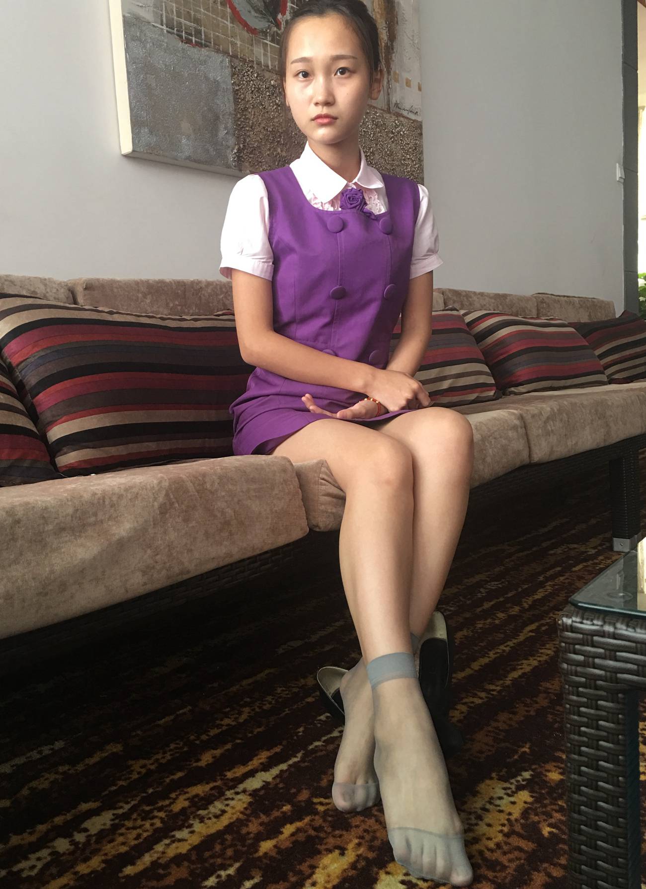 图片[35]-学妹校园寝室短丝系列014期 洁文[50P] – 速更版-美库