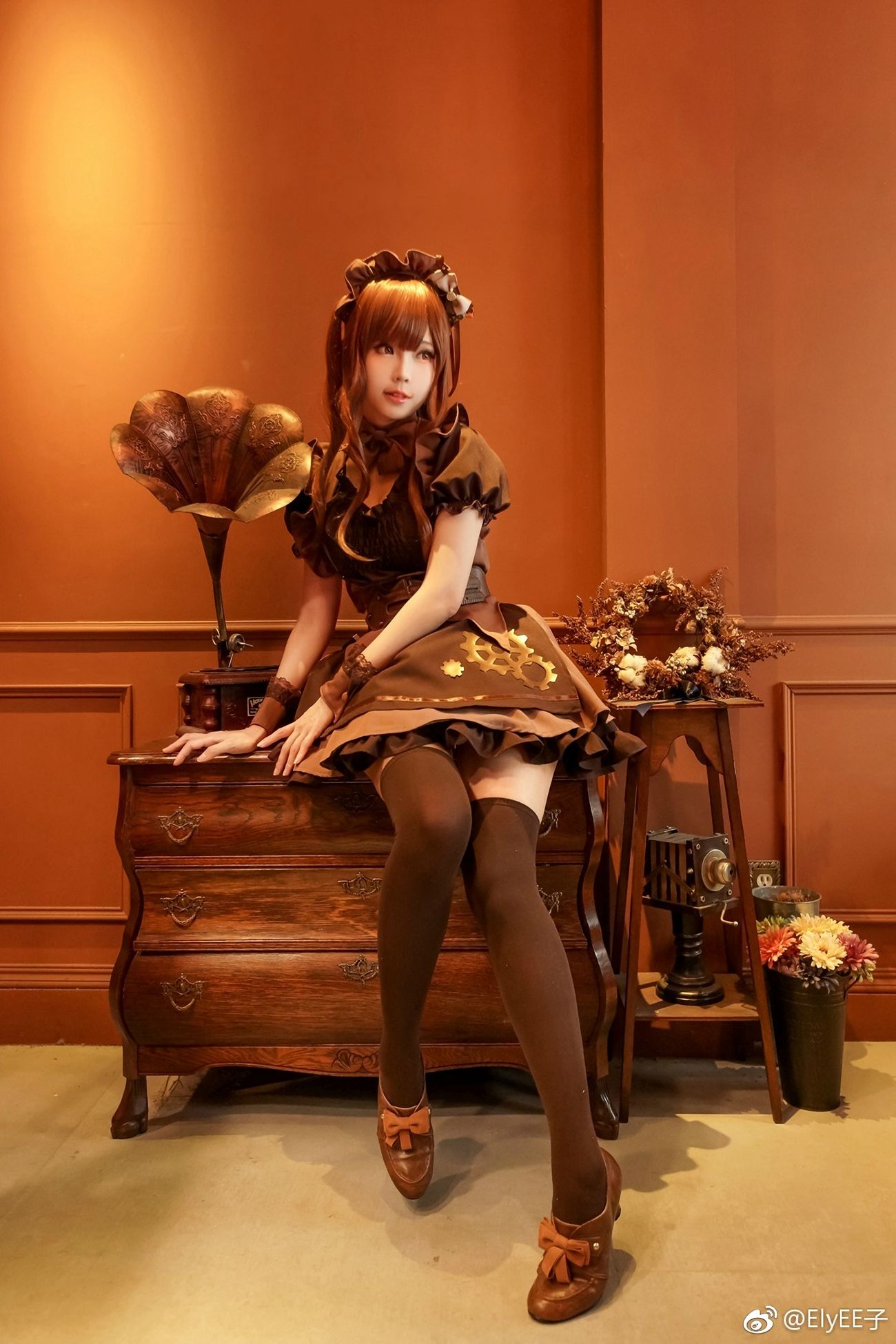 图片[10]-Ely_eee(ElyEE子) – 女仆咖啡店[17P] – 速更版-美库