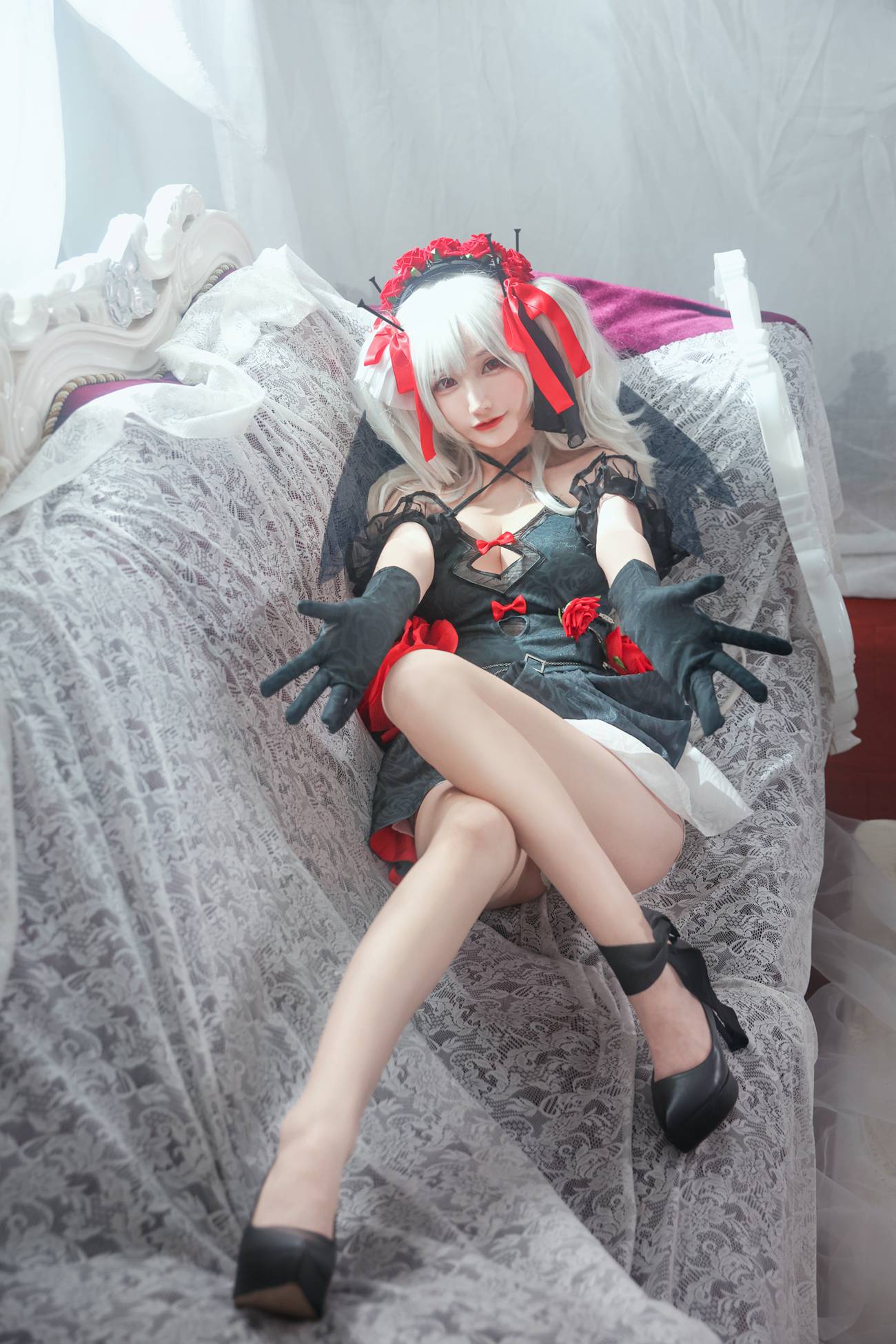 图片[23]-COS妹子仙九Airi – 吸血鬼誓约 [22P] – 速更版-美库