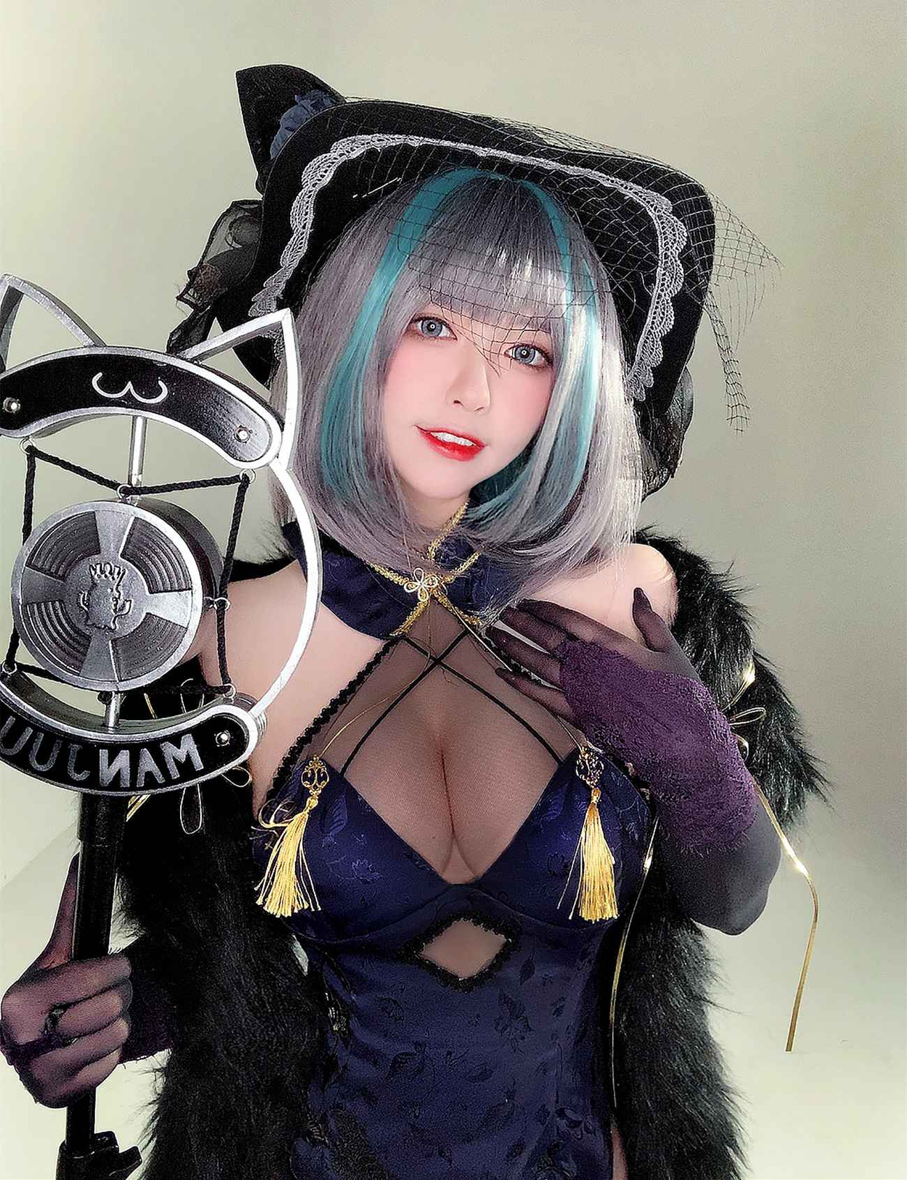 图片[18]-半半子 – 柴郡旗袍[64P] – 速更版-美库