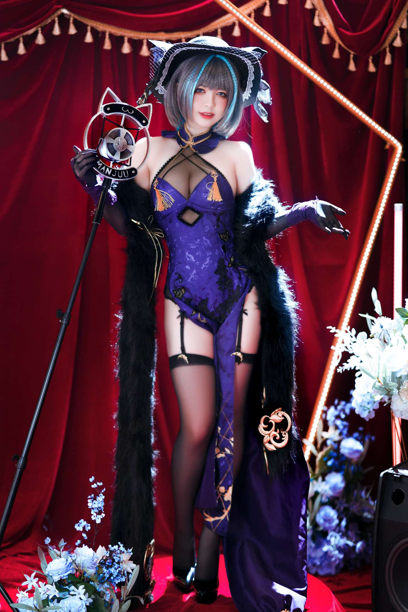 图片[34]-半半子 – 柴郡旗袍[64P] – 速更版-美库