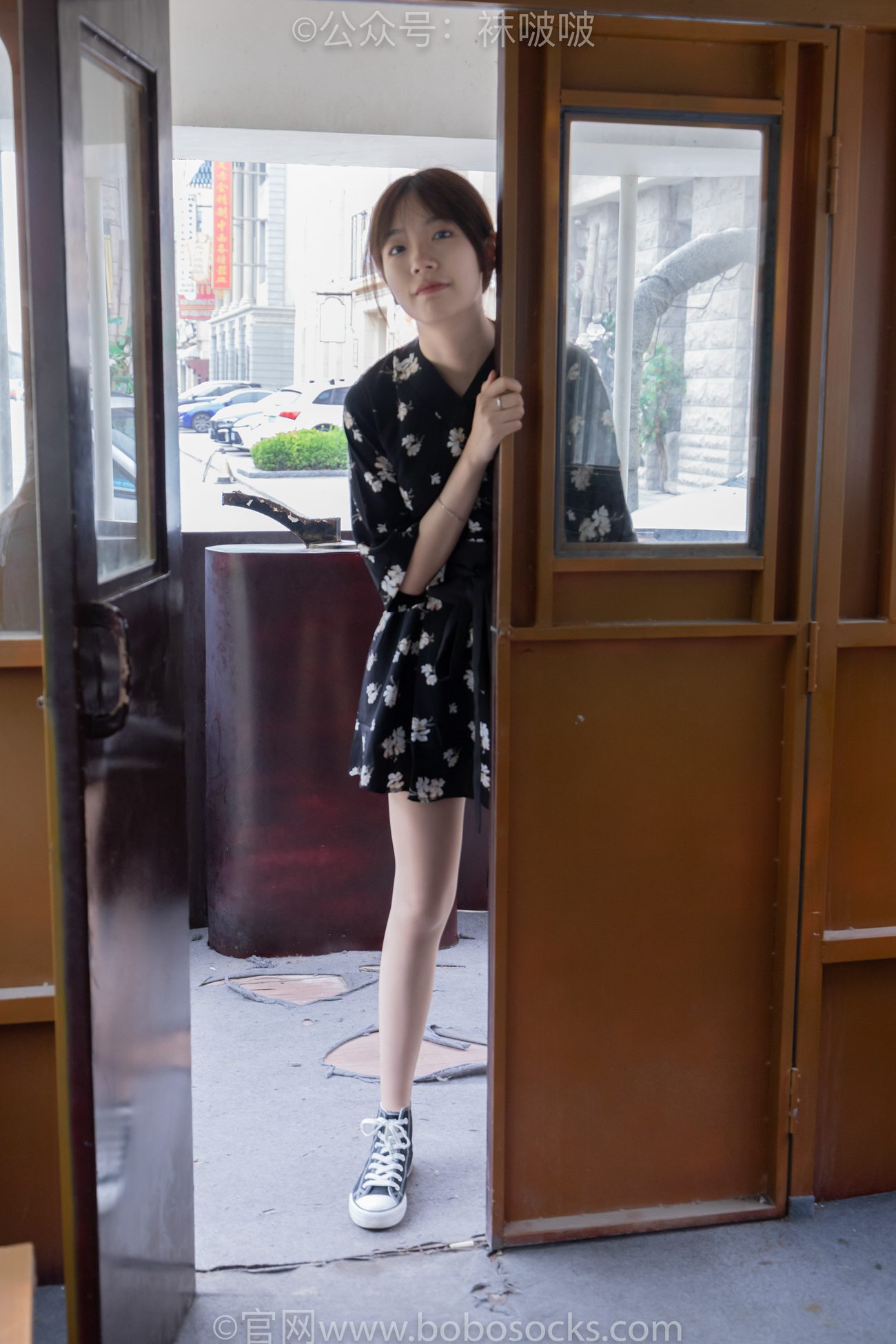 图片[11]-[BoBoSocks袜啵啵]NO.013 小甜豆-匡威帆布鞋、浅灰色短棉袜、肉丝[132P] – 速更版-美库