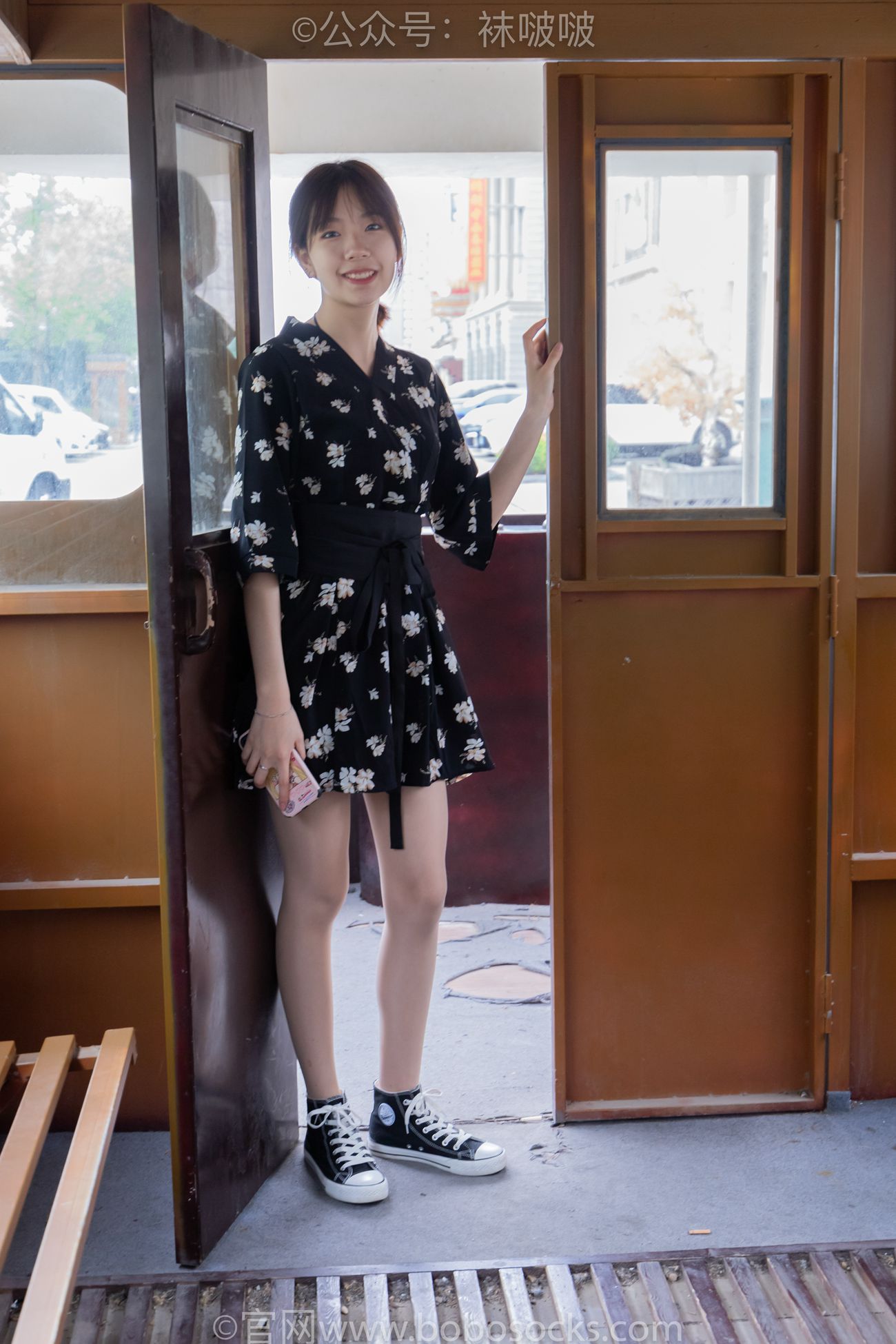 图片[12]-[BoBoSocks袜啵啵]NO.013 小甜豆-匡威帆布鞋、浅灰色短棉袜、肉丝[132P] – 速更版-美库