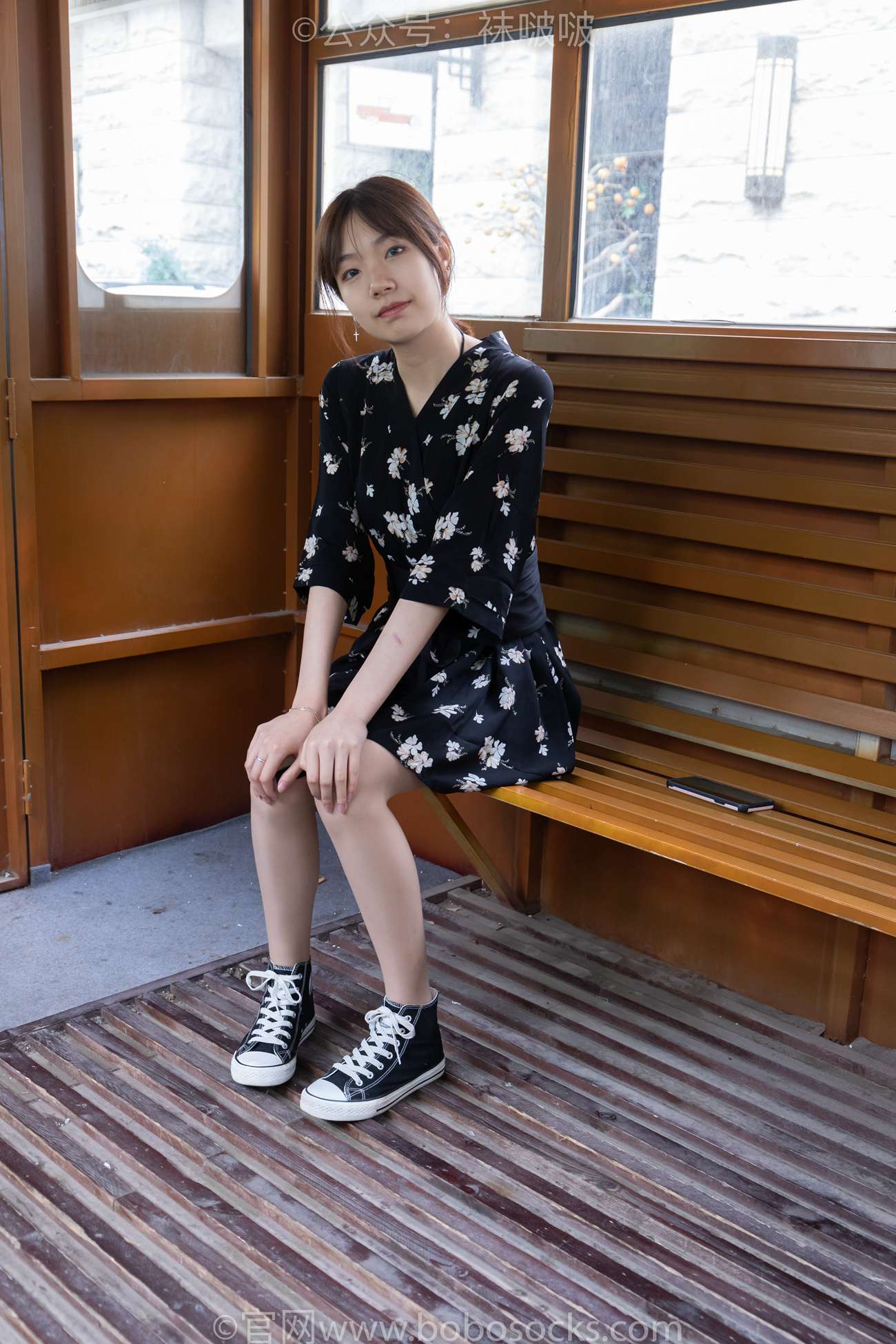 图片[16]-[BoBoSocks袜啵啵]NO.013 小甜豆-匡威帆布鞋、浅灰色短棉袜、肉丝[132P] – 速更版-美库