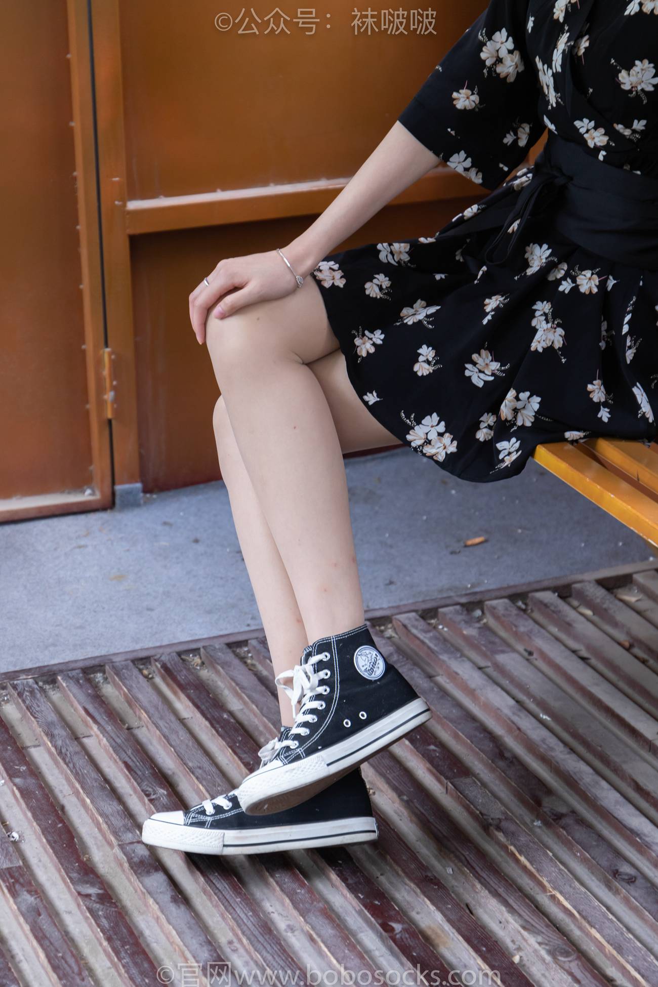 图片[24]-[BoBoSocks袜啵啵]NO.013 小甜豆-匡威帆布鞋、浅灰色短棉袜、肉丝[132P] – 速更版-美库