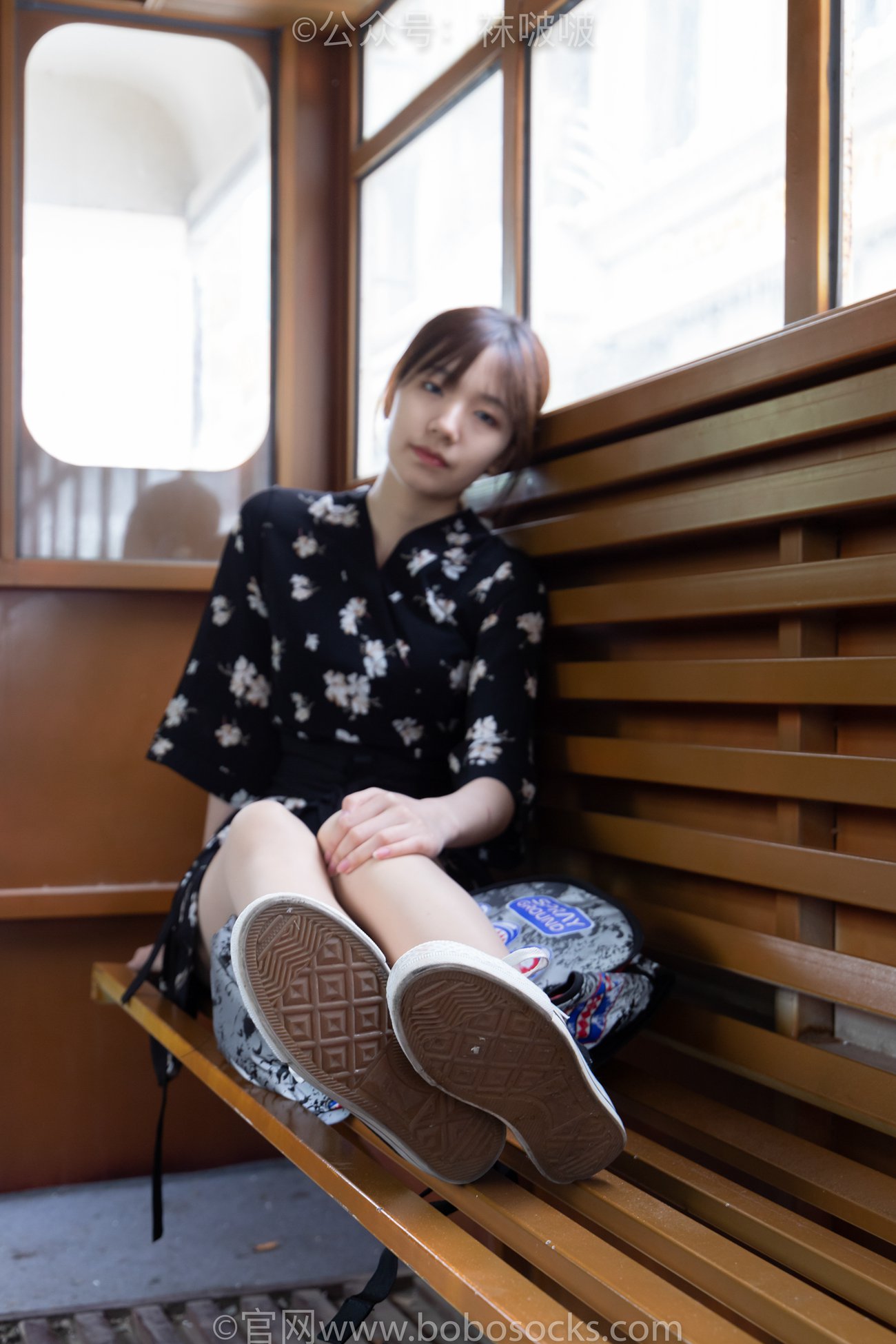 图片[36]-[BoBoSocks袜啵啵]NO.013 小甜豆-匡威帆布鞋、浅灰色短棉袜、肉丝[132P] – 速更版-美库