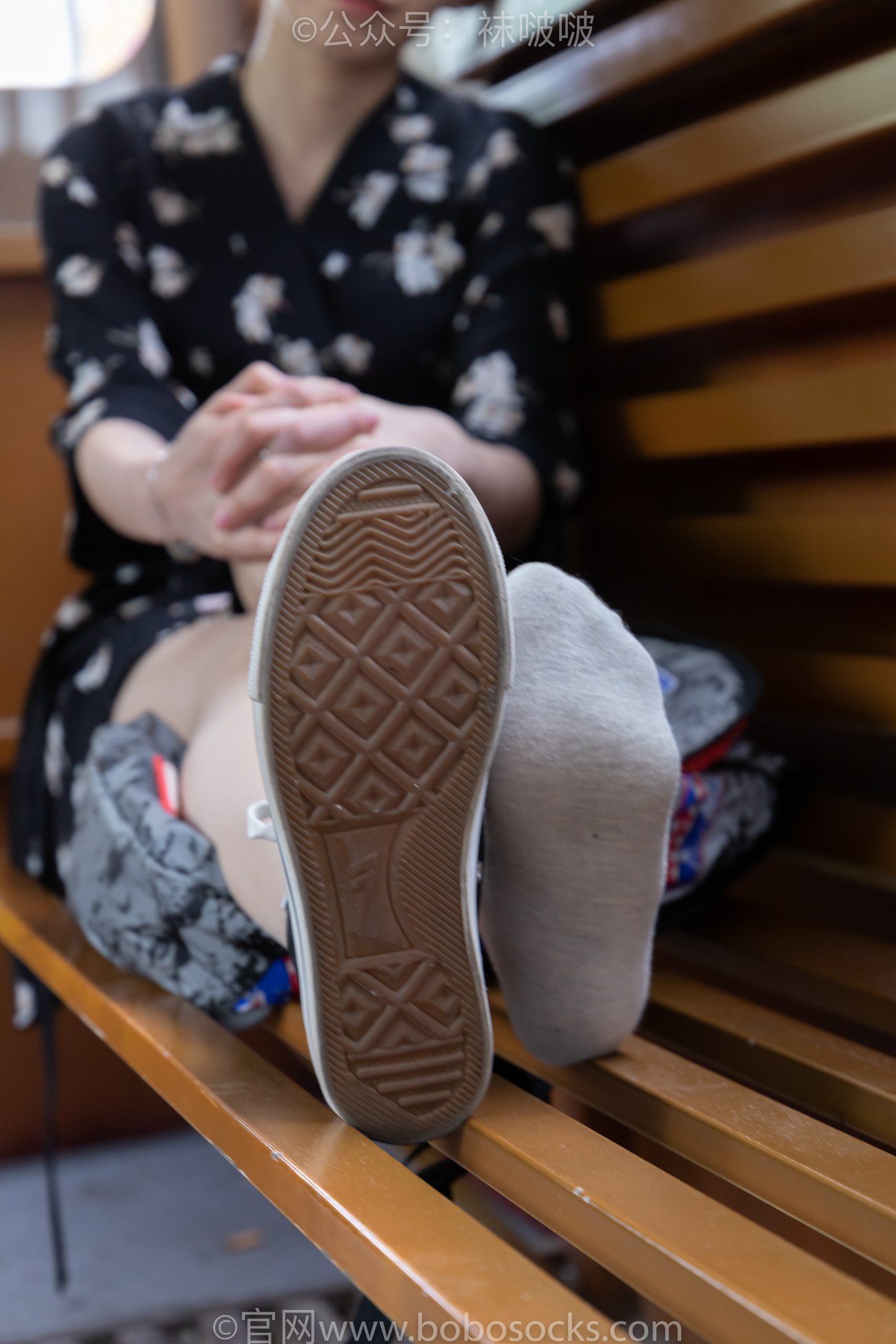 图片[50]-[BoBoSocks袜啵啵]NO.013 小甜豆-匡威帆布鞋、浅灰色短棉袜、肉丝[132P] – 速更版-美库