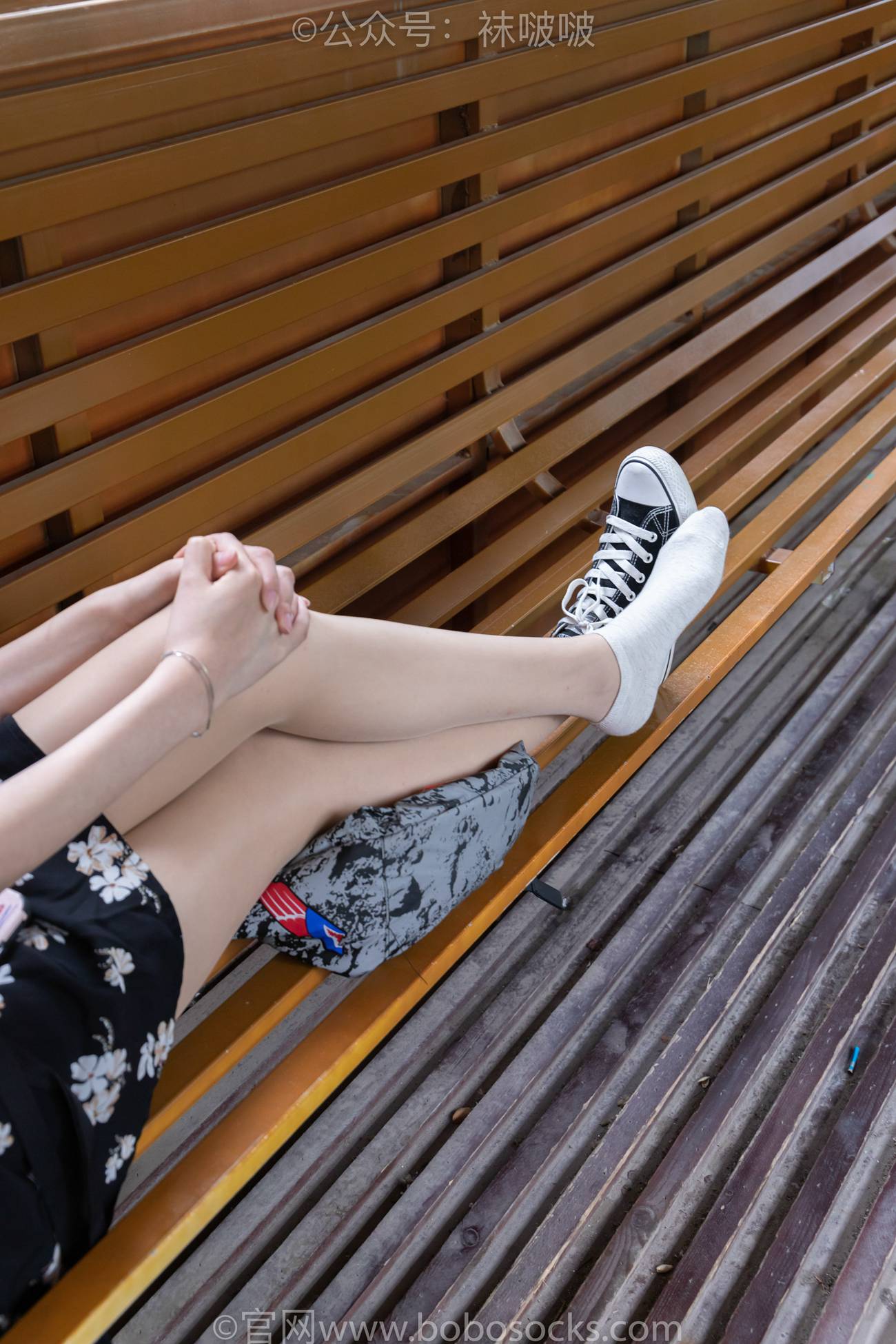 图片[53]-[BoBoSocks袜啵啵]NO.013 小甜豆-匡威帆布鞋、浅灰色短棉袜、肉丝[132P] – 速更版-美库