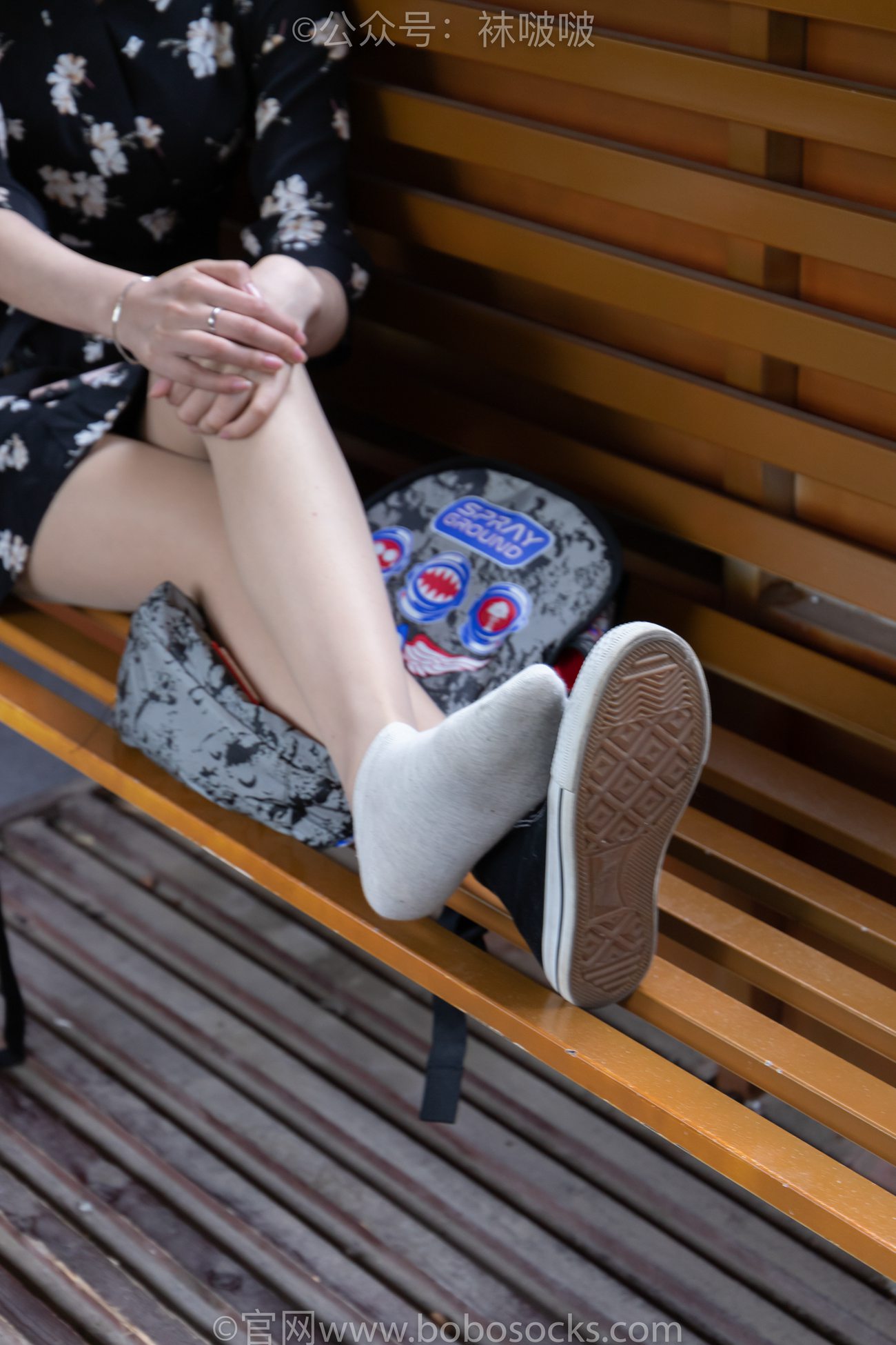 图片[59]-[BoBoSocks袜啵啵]NO.013 小甜豆-匡威帆布鞋、浅灰色短棉袜、肉丝[132P] – 速更版-美库