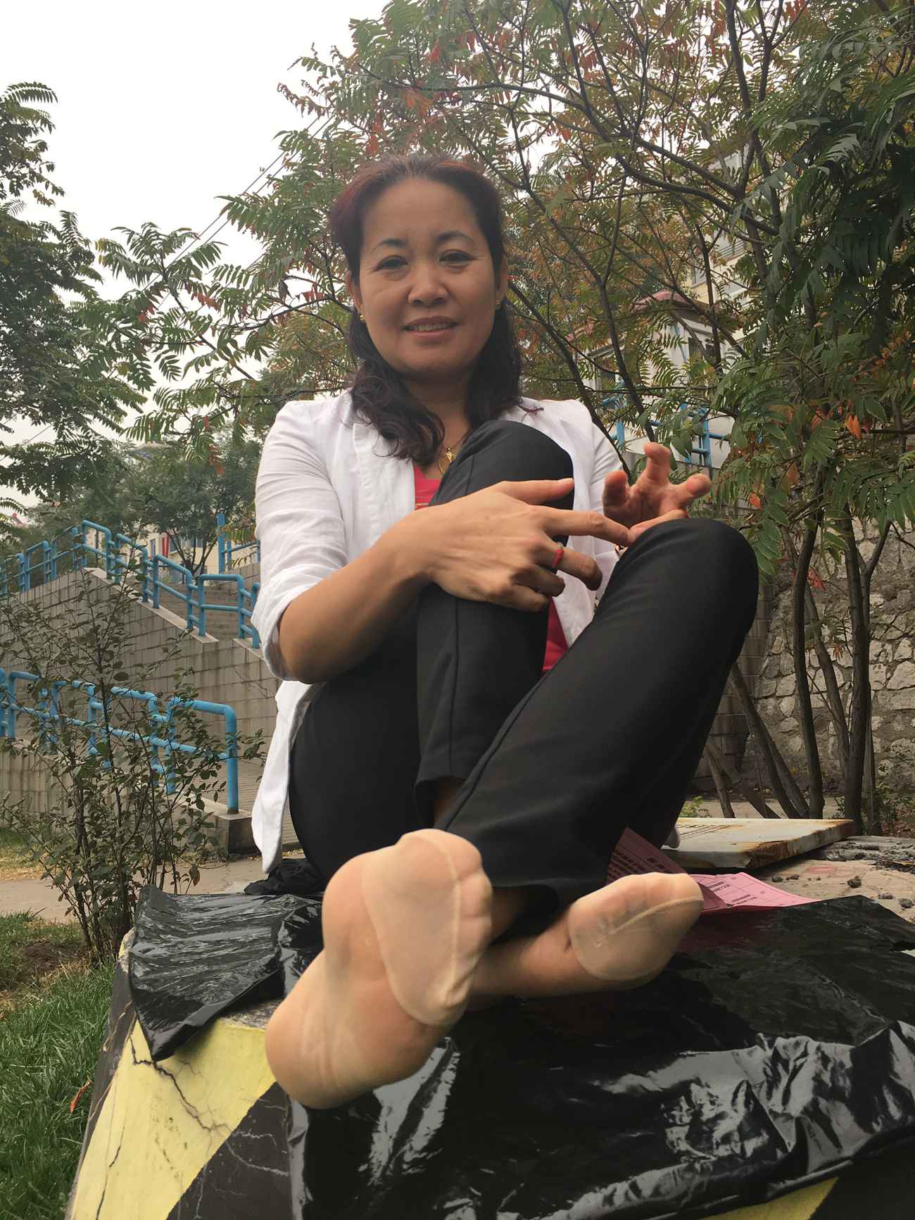 图片[12]-学妹校园寝室短丝系列016期 白美玲[65P] – 速更版-美库