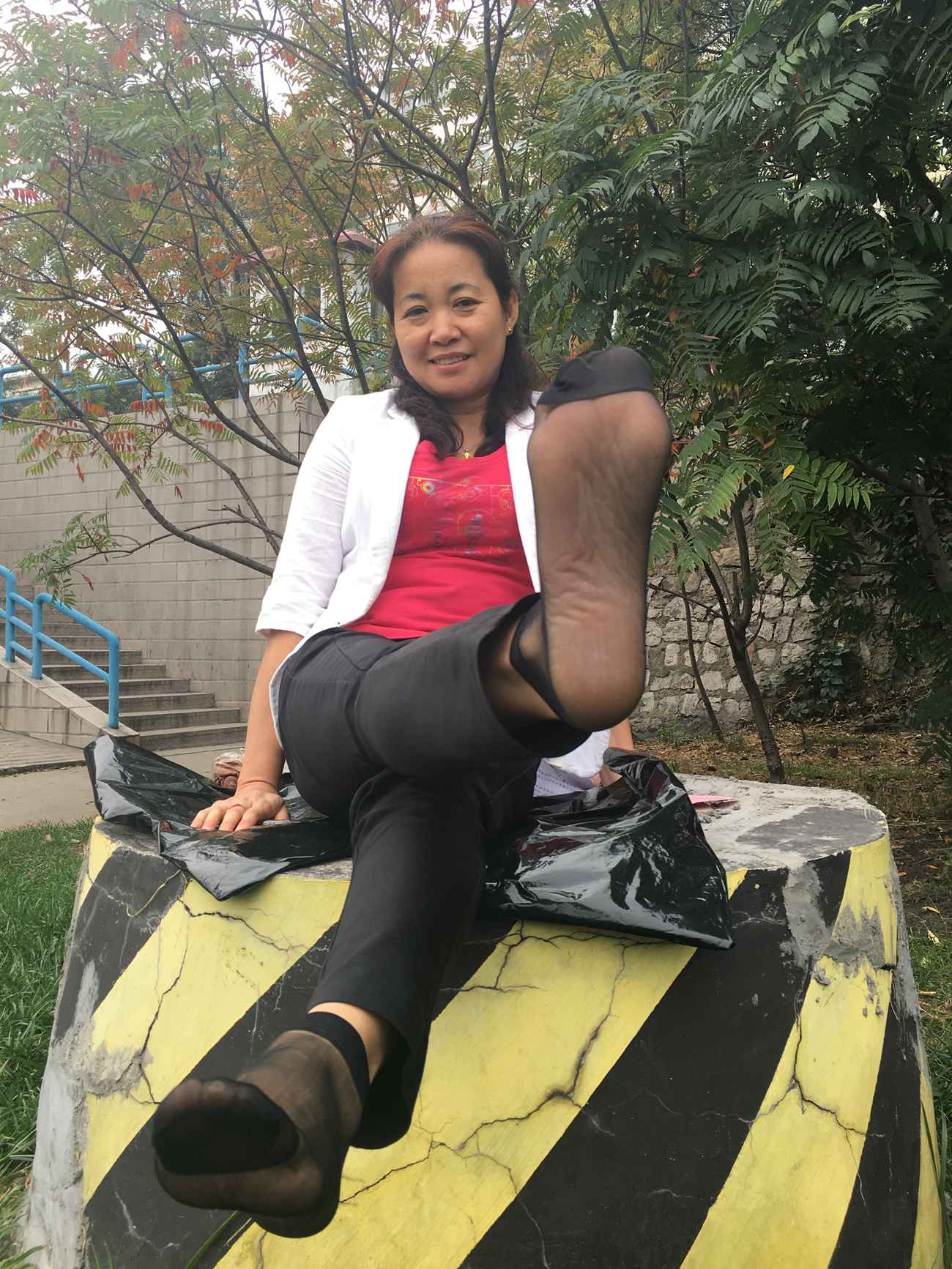 图片[22]-学妹校园寝室短丝系列016期 白美玲[65P] – 速更版-美库