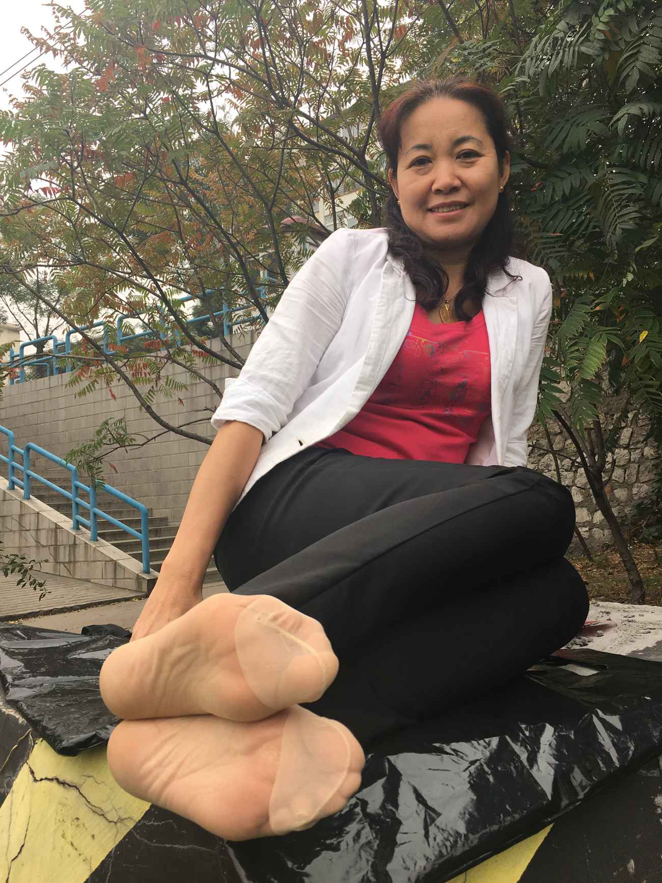 图片[26]-学妹校园寝室短丝系列016期 白美玲[65P] – 速更版-美库