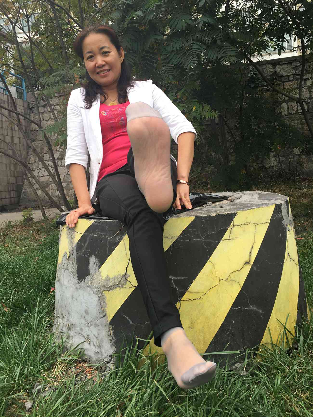 图片[38]-学妹校园寝室短丝系列016期 白美玲[65P] – 速更版-美库