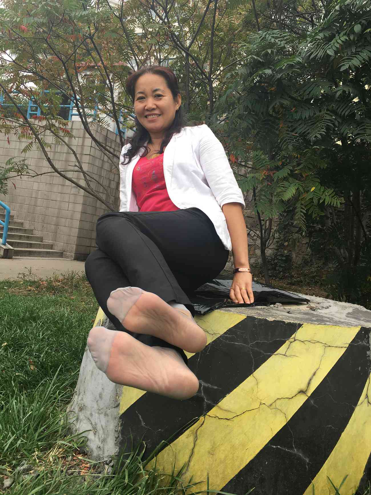 图片[40]-学妹校园寝室短丝系列016期 白美玲[65P] – 速更版-美库