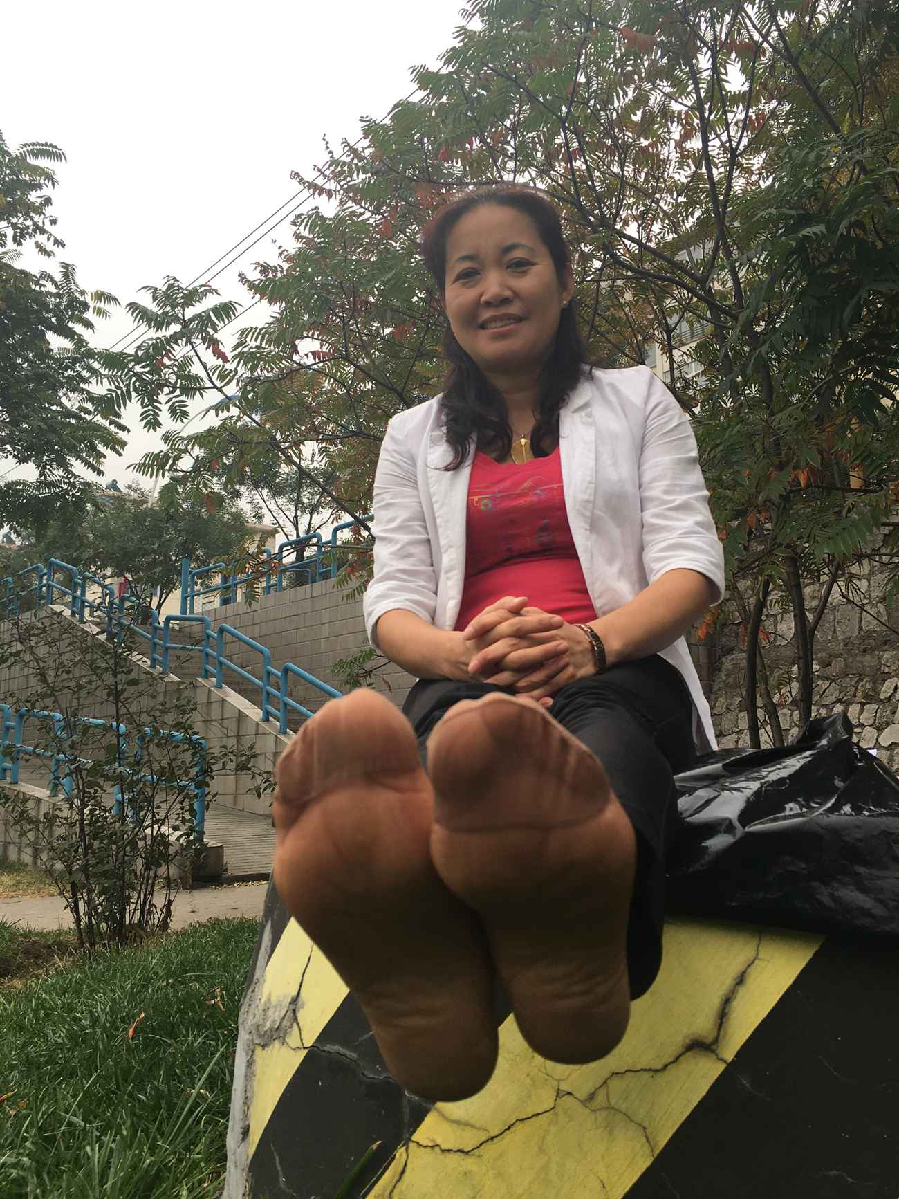 图片[51]-学妹校园寝室短丝系列016期 白美玲[65P] – 速更版-美库