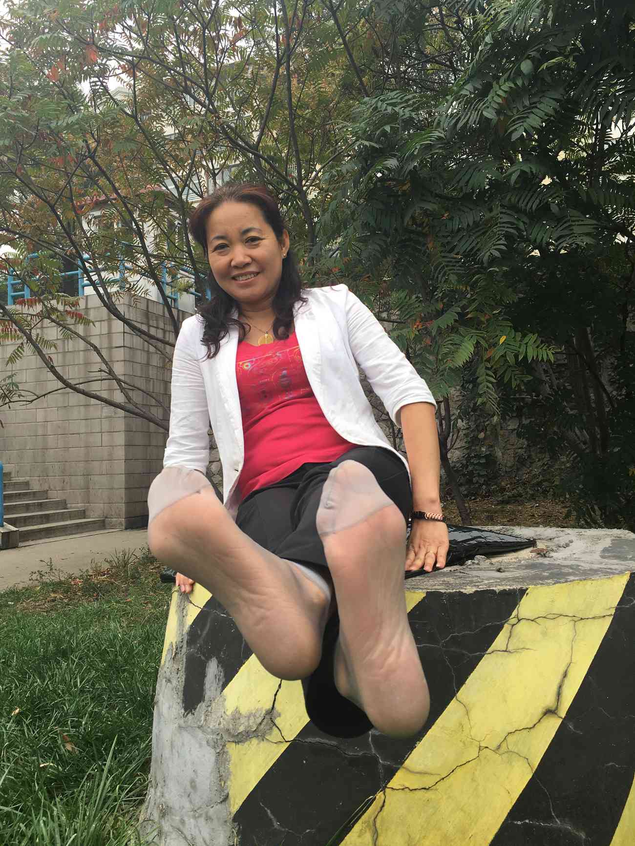 图片[57]-学妹校园寝室短丝系列016期 白美玲[65P] – 速更版-美库