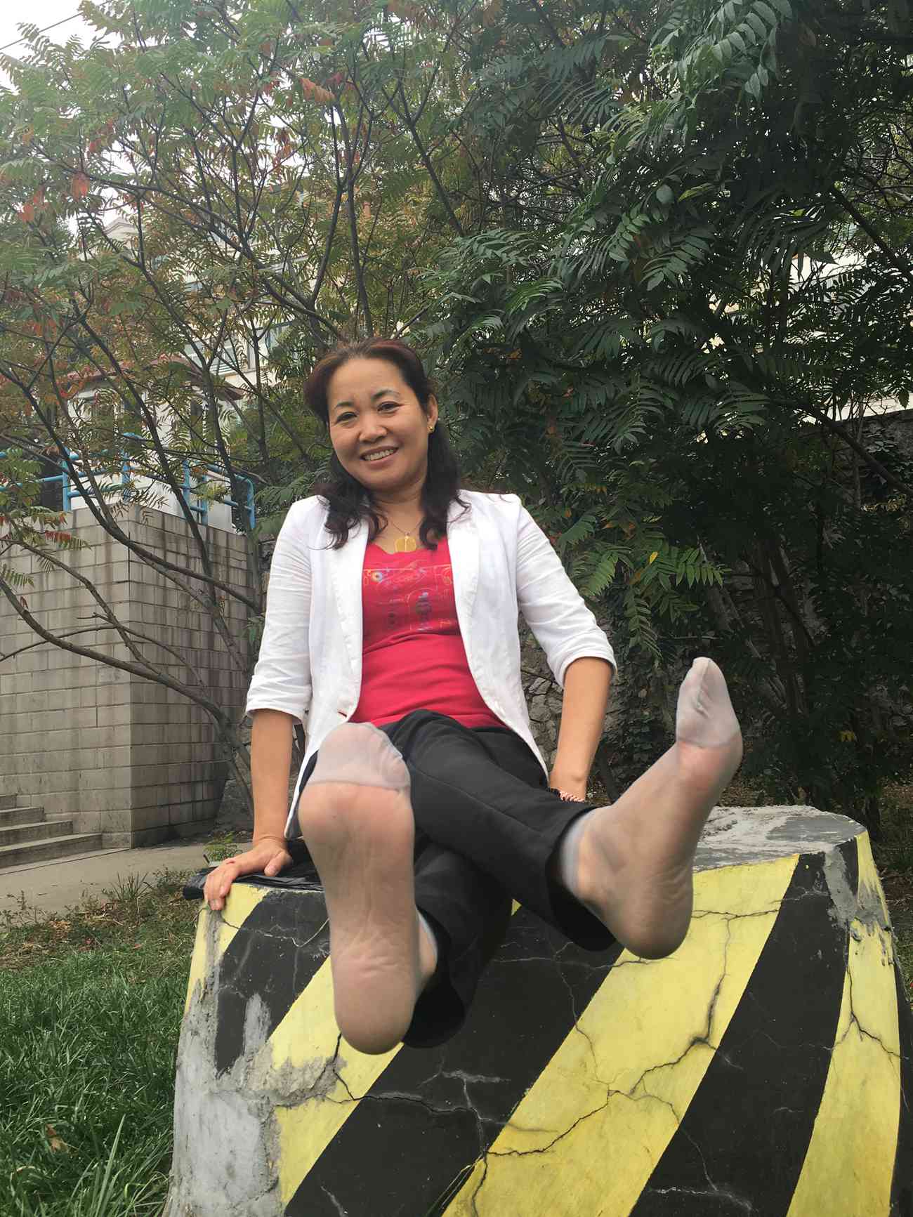 图片[56]-学妹校园寝室短丝系列016期 白美玲[65P] – 速更版-美库