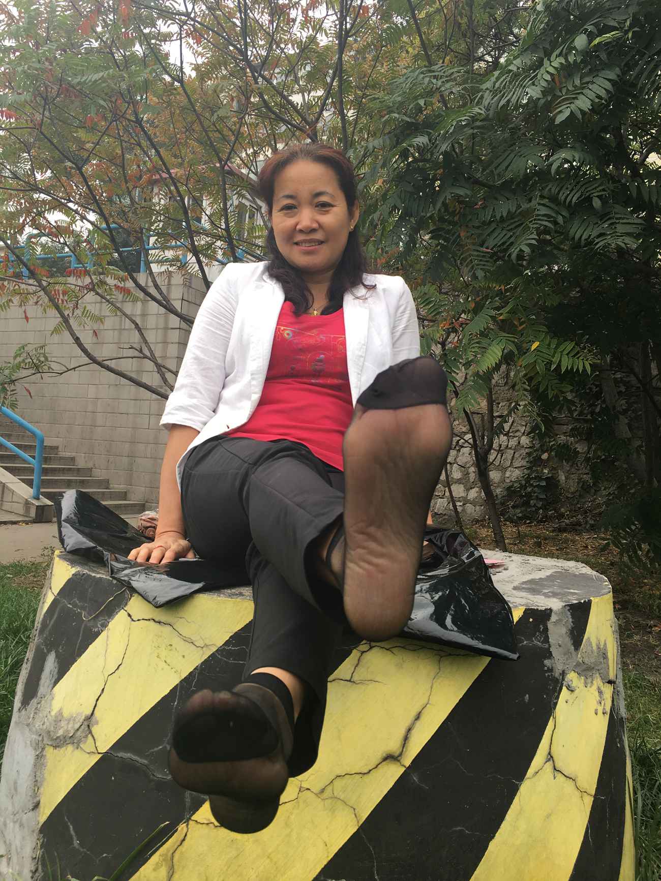 图片[61]-学妹校园寝室短丝系列016期 白美玲[65P] – 速更版-美库