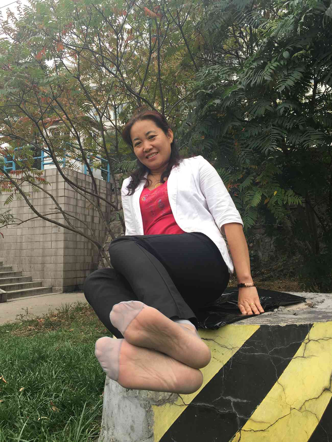 图片[63]-学妹校园寝室短丝系列016期 白美玲[65P] – 速更版-美库