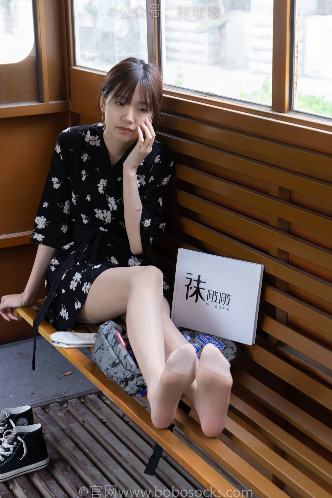 图片[112]-[BoBoSocks袜啵啵]NO.013 小甜豆-匡威帆布鞋、浅灰色短棉袜、肉丝[132P] – 速更版-美库