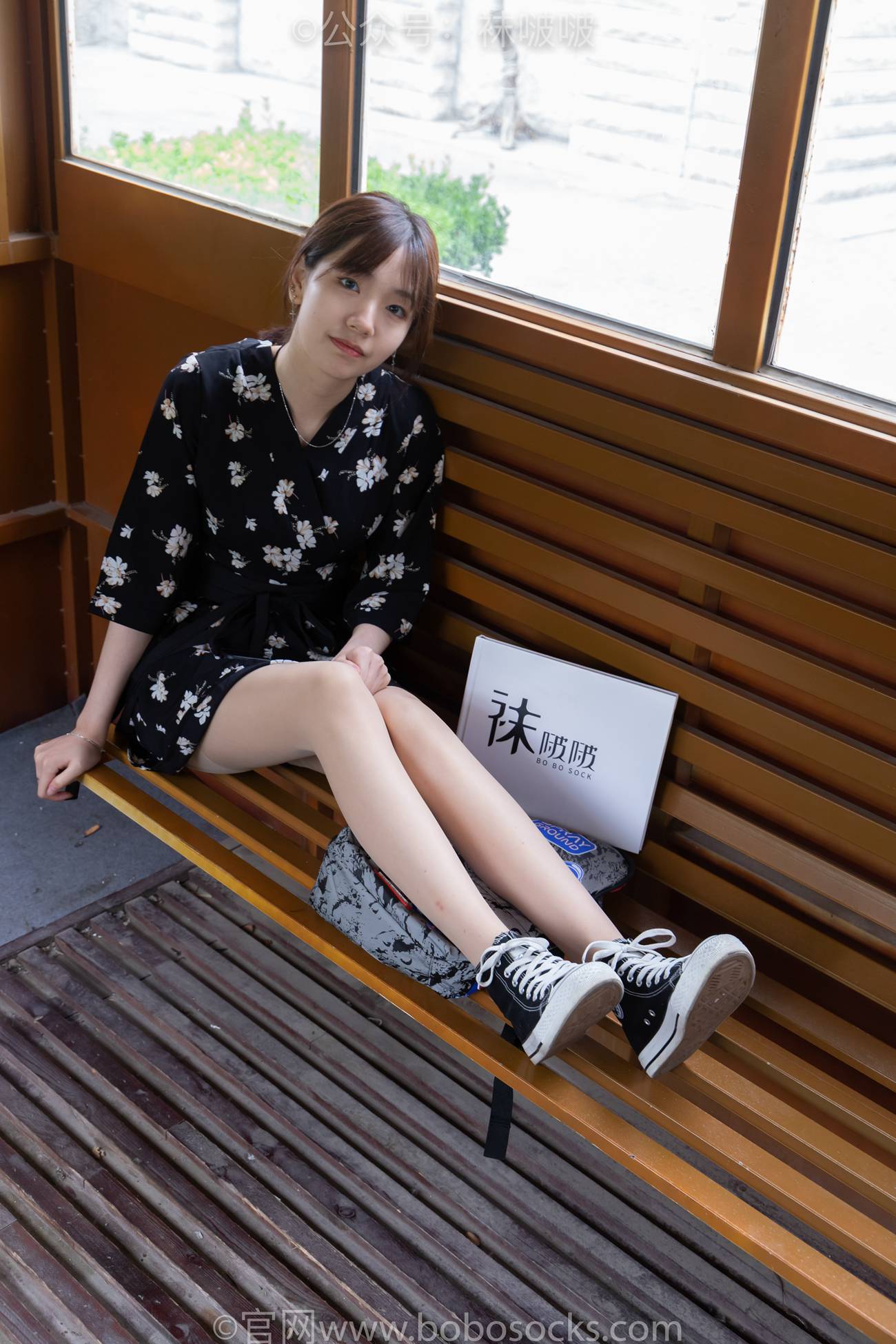 图片[127]-[BoBoSocks袜啵啵]NO.013 小甜豆-匡威帆布鞋、浅灰色短棉袜、肉丝[132P] – 速更版-美库