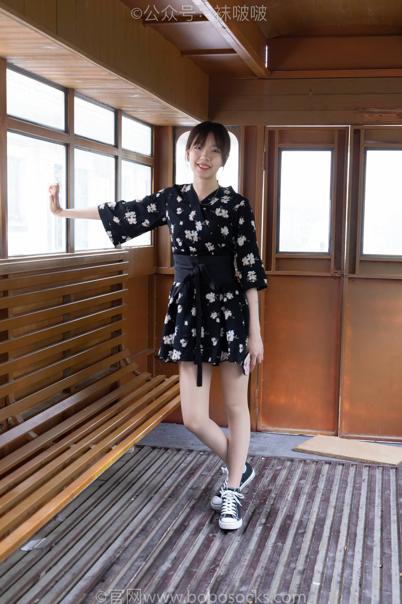 图片[133]-[BoBoSocks袜啵啵]NO.013 小甜豆-匡威帆布鞋、浅灰色短棉袜、肉丝[132P] – 速更版-美库