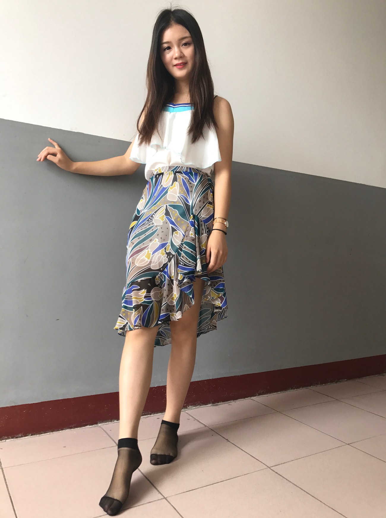 图片[21]-学妹校园寝室短丝系列018期 李欢[112P] – 速更版-美库